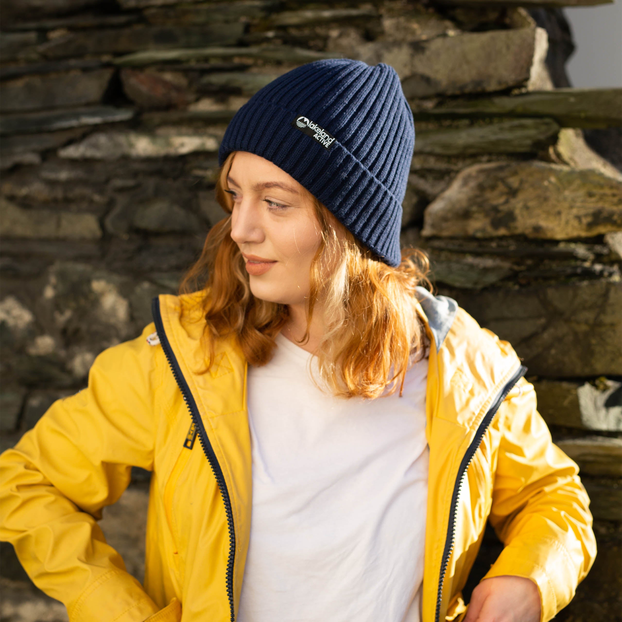 Birkett Ribbed Knit Beanie Hat - Soft Winter Warm Hat for Men & Women - Trendy Pop Tones - Perfect for Skiing, Snowboarding & Outdoor Activities