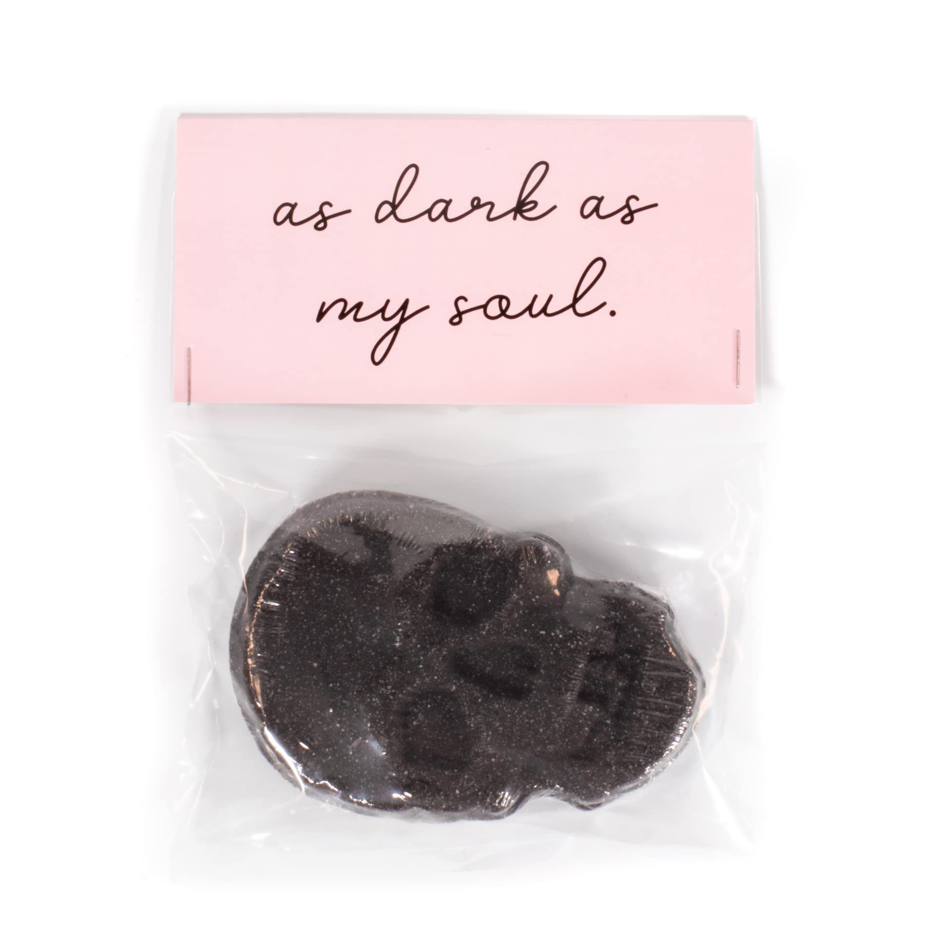 Gothic Skull Bath Bomb - Dark As My Soul - Relaxing & Aromatherapy for Spa, Halloween & Gothic Decor