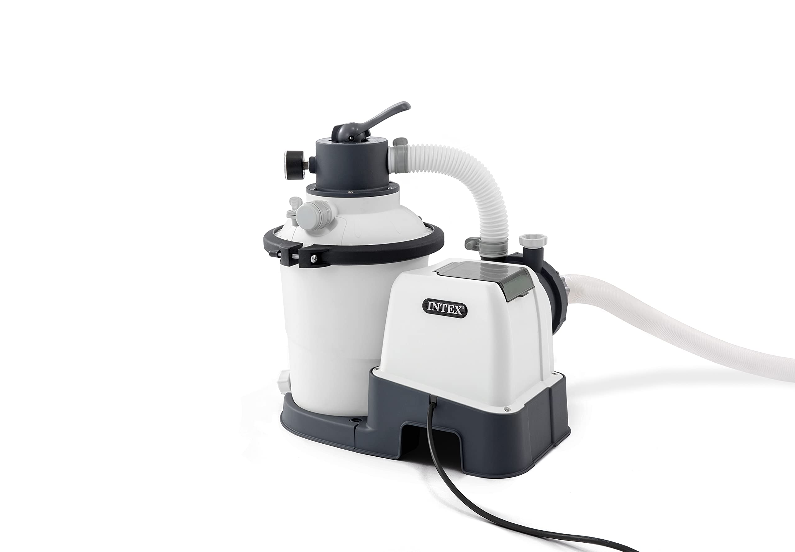 INTEX SX925 Krystal Clear Sand Filter Pump for Above Ground Pools - 925 GPH Flow Rate | Enhanced Circulation & Filtration System | Quick Installation | Crystal Clear Water | Low Maintenance | Perfect for Backyard Swimming Pools & Summer Water Fun
