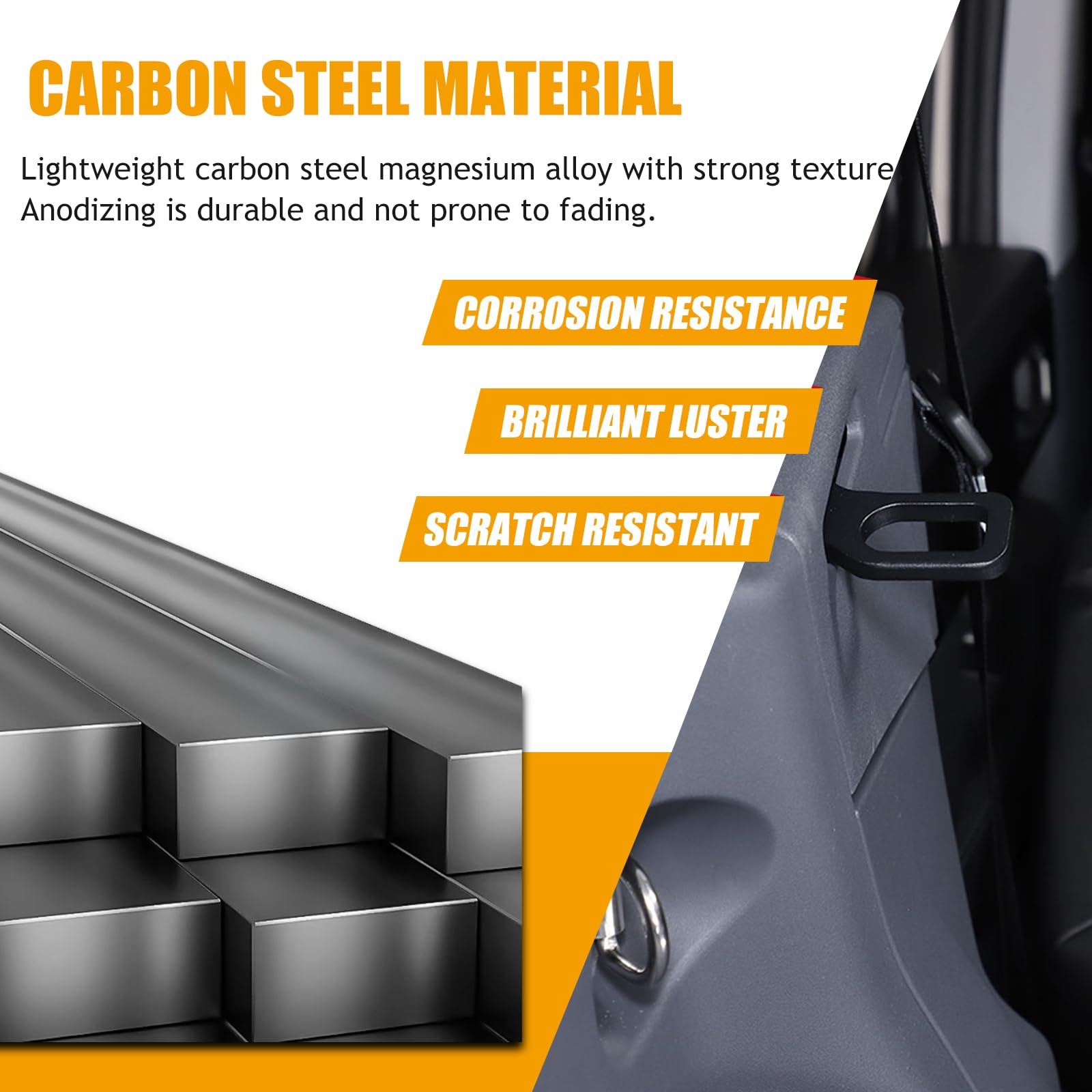 Ineos Grenadier 2020-2024 Rear Seat Backrest Adjustment Bracket - Heavy Duty Carbon Steel Car Seat Angle Adjuster | Interior Accessories Replacement for Comfort & Customization | Perfect for Off-Roading, Camping & Long Road Trips