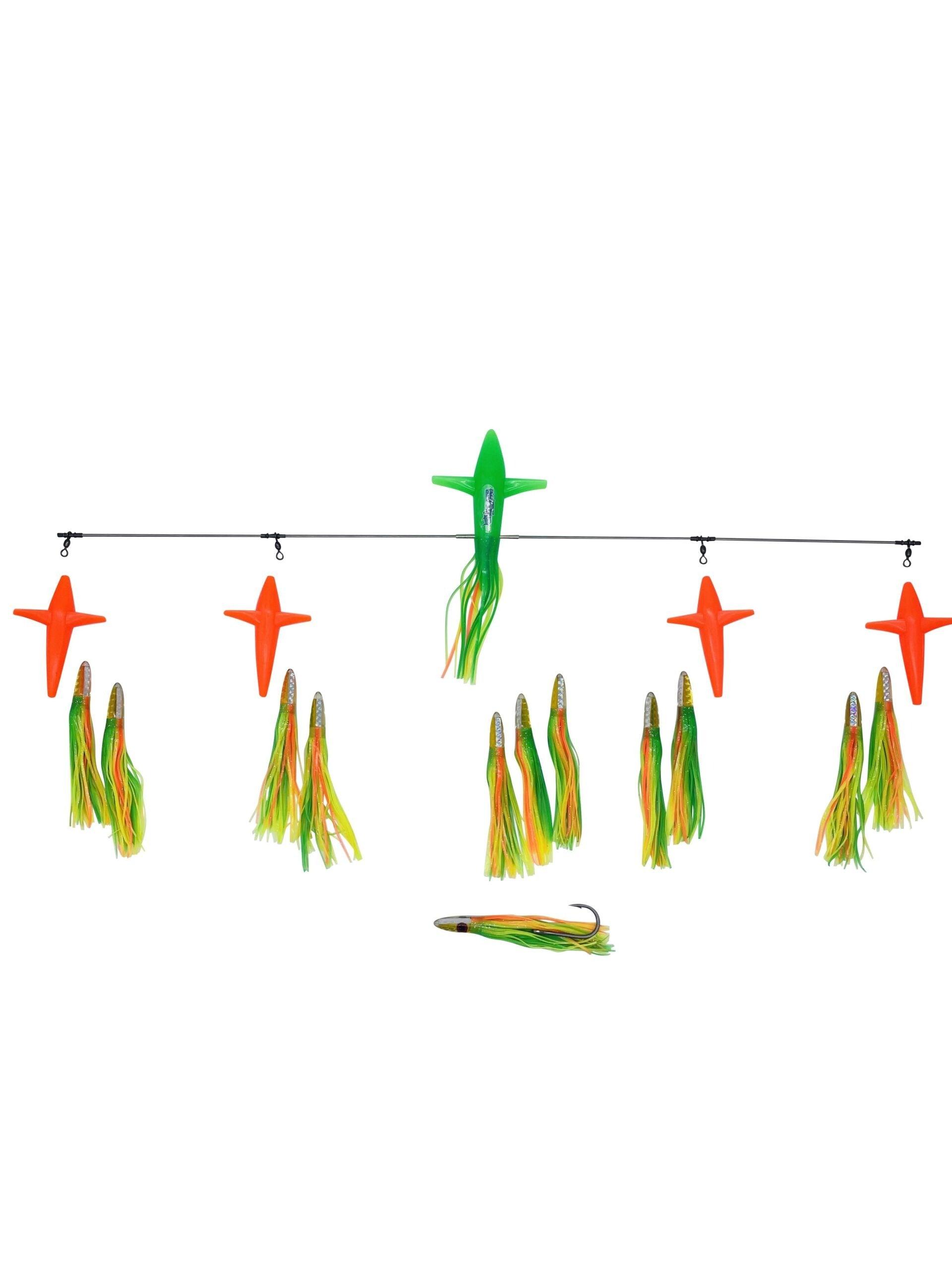 Chatterlures 36 Splash Bar Trolling Lure with 6 Machines - Premium Fishing Lure for Saltwater & Freshwater - Perfect for Trolling, Casting, and Deep Water Fishing