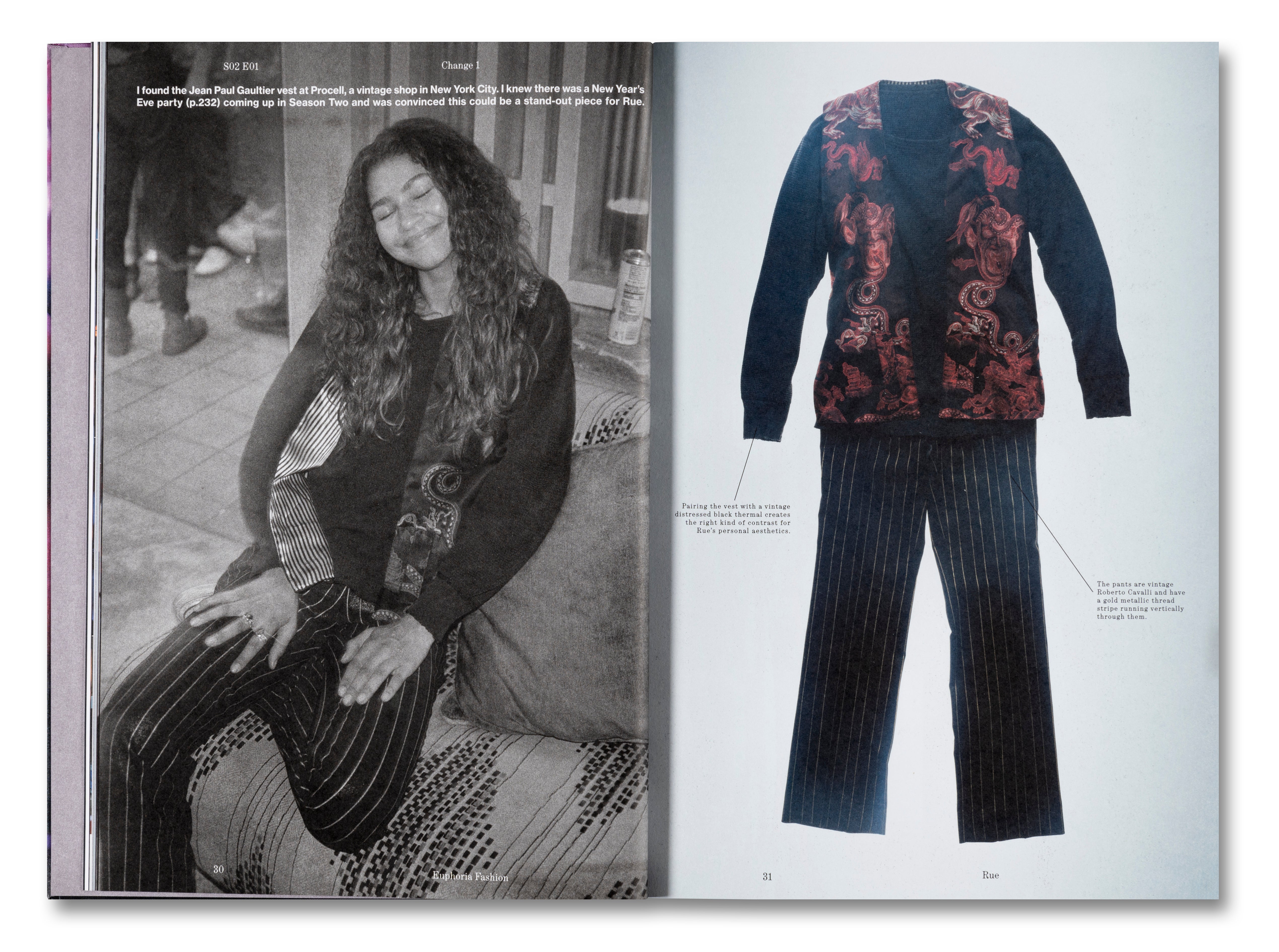 Euphoria Fashion Hardcover Book - A24 Collection | Trendy Outfits & Style Inspiration for Teens & Young Adults | Perfect for Cosplay, Parties & Fashion Enthusiasts