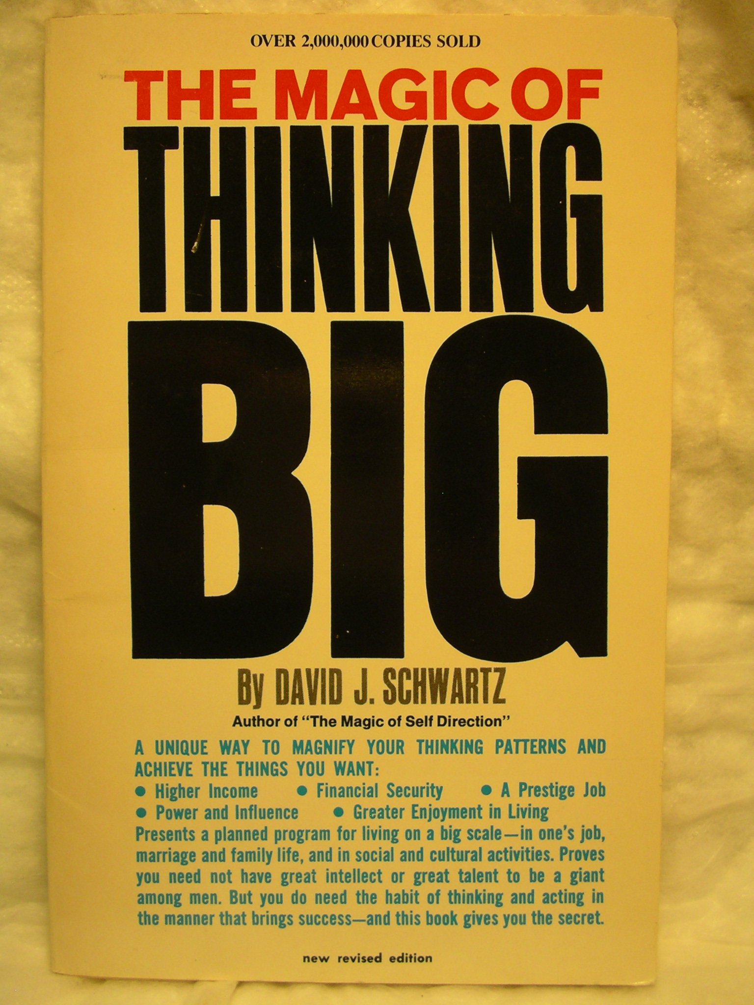 The Magic of Thinking Big by David Schwartz - Motivational Self-Help Book for Success & Personal Growth | Perfect for Entrepreneurs, Students & Career Development