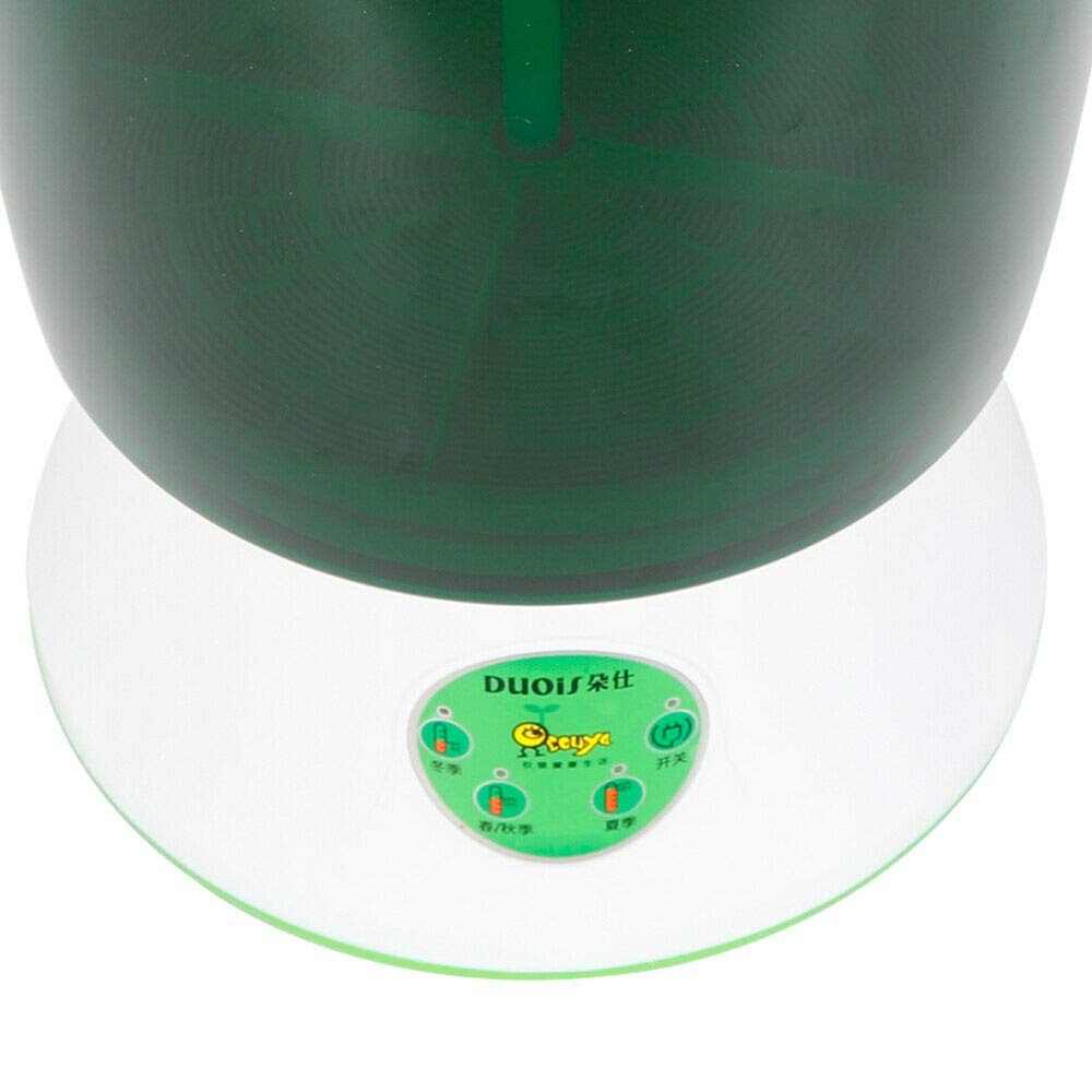 Automatic 2-Layer Bean Sprout Maker Machine - 110V Smart Electric Seed Sprouter for Healthy Homegrown Sprouts | Perfect for Kitchen, Vegan Diet & Organic Gardening