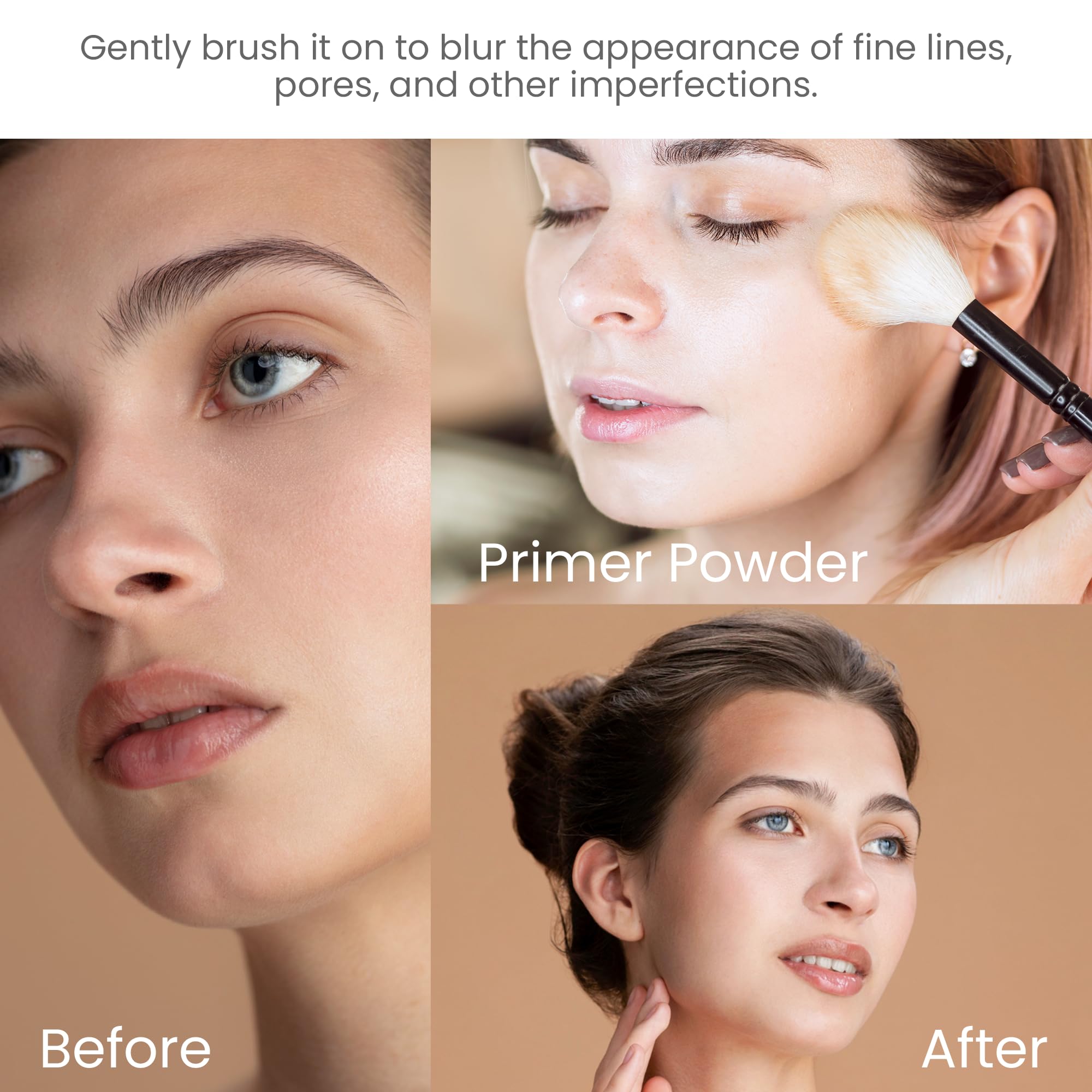 VEIL PRIMER BULK POWDER - 1 Pound Matte Loose Mineral Powder with SPF 20 | Oil Control & Pore Blurring Face Primer | Extends Makeup Wear for Flawless Base & Setting Finish | Perfect for Daily Use, Photo Shoots & Special Occasions