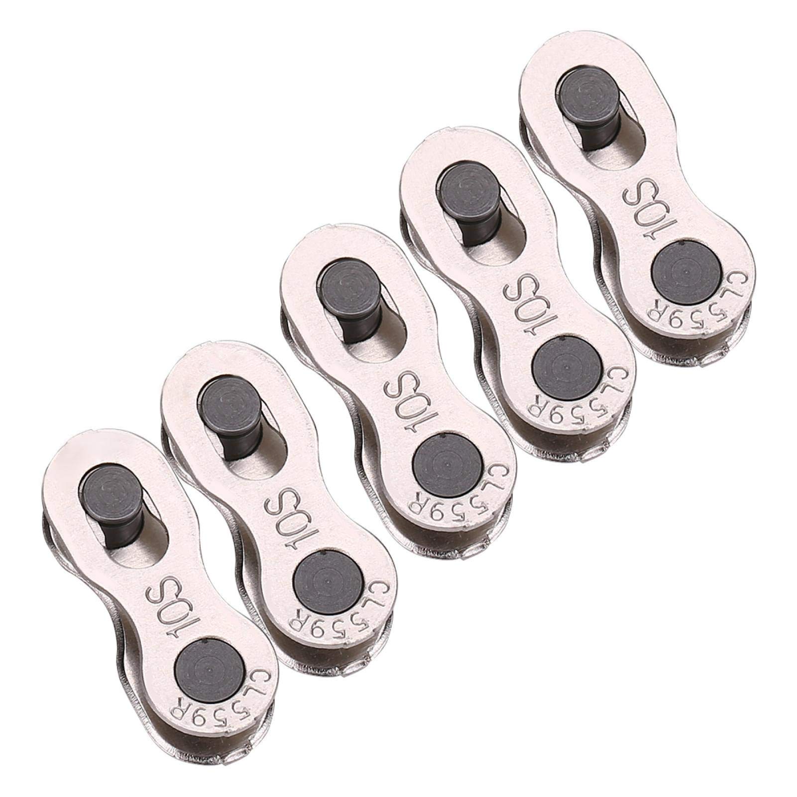 Vbestlife Heavy Duty Bike Chain Link - Precision Machined, Rust-Resistant for Quick Bike Chain Repairs | Ideal for Emergency Fixes, Roadside Assistance & DIY Bicycle Maintenance