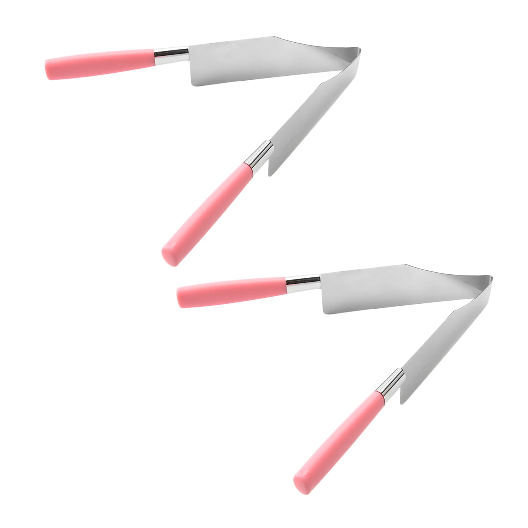 DOITOOL 2-Piece Stainless Steel Cake Slicer Set - Professional Cake Server, Pie Knife & Pastry Divider for Wedding, Birthday Parties & Bakery Use