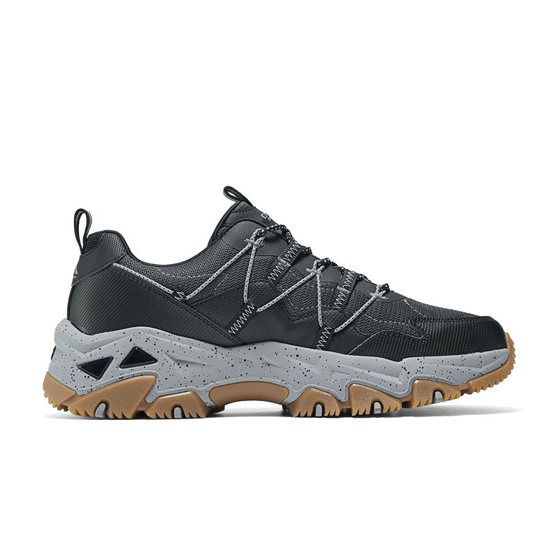 D'LITES HIKER Women's Lightweight Hiking Shoes 237421/BKGY - Comfortable Trail Walking Shoes for Outdoor Adventures & Travel