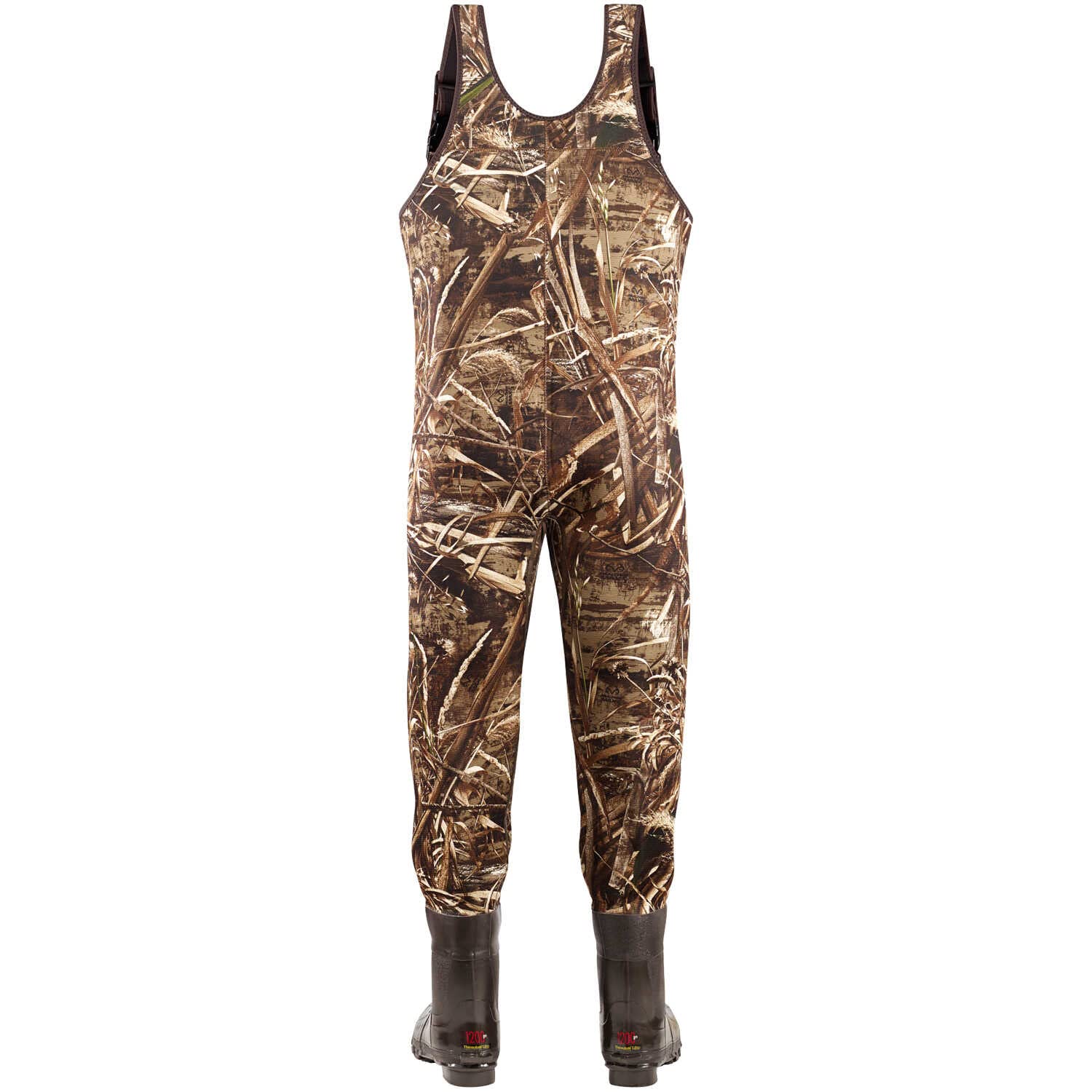 Lacrosse Super Brush Tuff Hunting Boots - Realtree Max-5 Camo, 1200G Insulation, Size 13M - Waterproof Winter Boots for Men, Ideal for Deer Hunting & Outdoor Adventures in Cold Weather