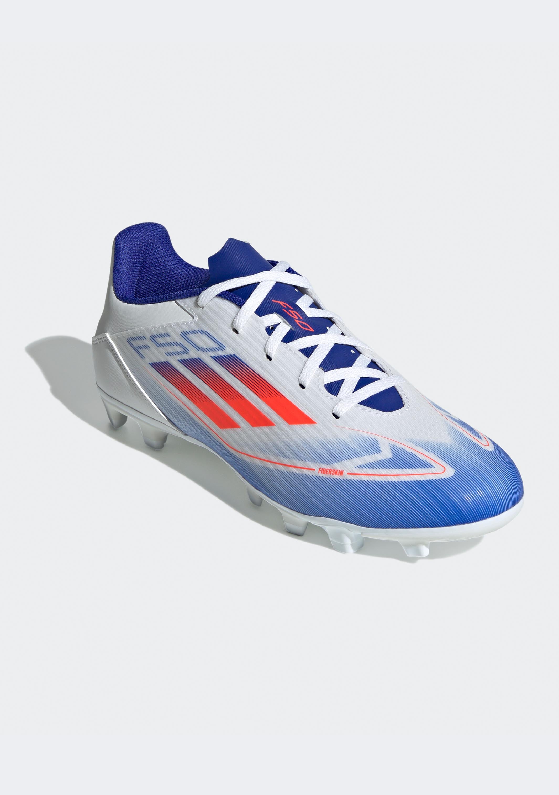 Adidas Men's F50 Club Flexible Ground Soccer Cleats - Lightweight Football Shoes for Turf & Firm Ground - Perfect for Training, Matches & Casual Play
