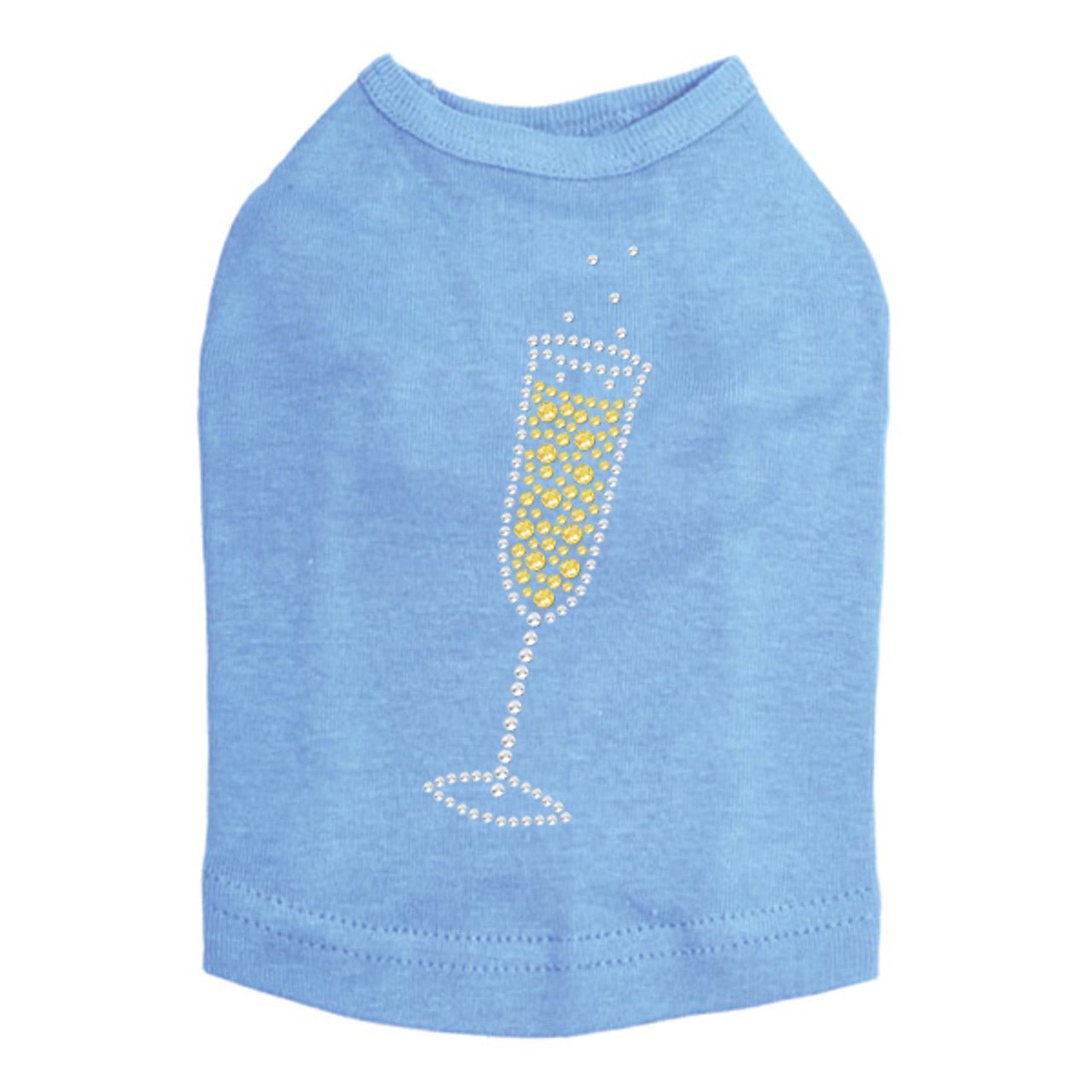 Sparkling Rhinestone Champagne Flute Glass - Elegant Crystal Wedding Party Drinkware for Toasts & Celebrations - Available in Multiple Colors