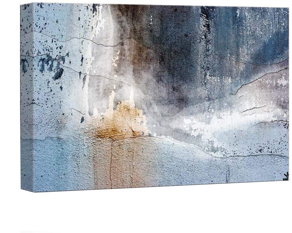 ZENDA Abstract Canvas Wall Art - Modern Framed Painting for Home Decor, Bedroom & Living Room - Ready to Hang | Perfect for Contemporary Interior Design & Housewarming Gifts