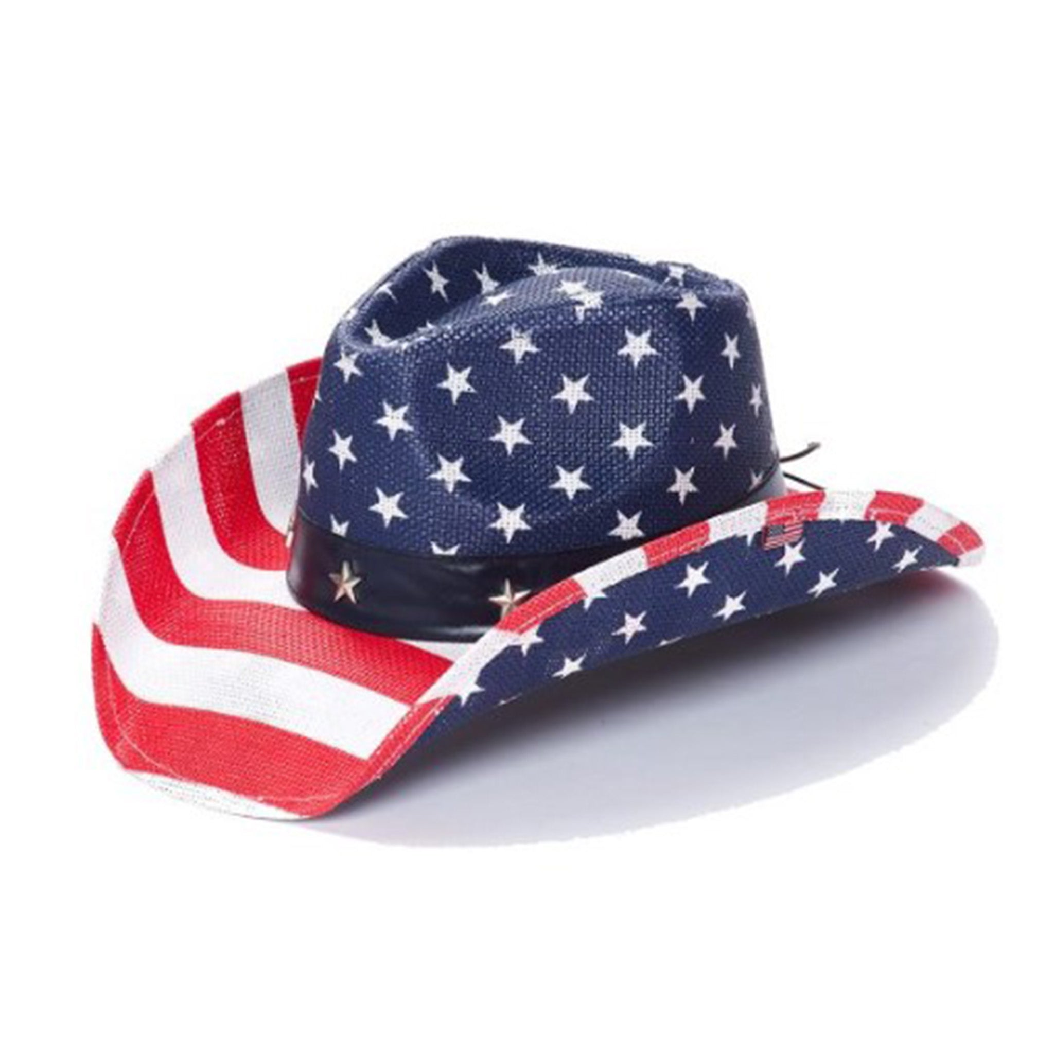 Patriotic American Flag Toyo Straw Hat - Breathable Summer Sun Hat for Men & Women - Perfect for 4th of July, Beach, BBQ, and Outdoor Events