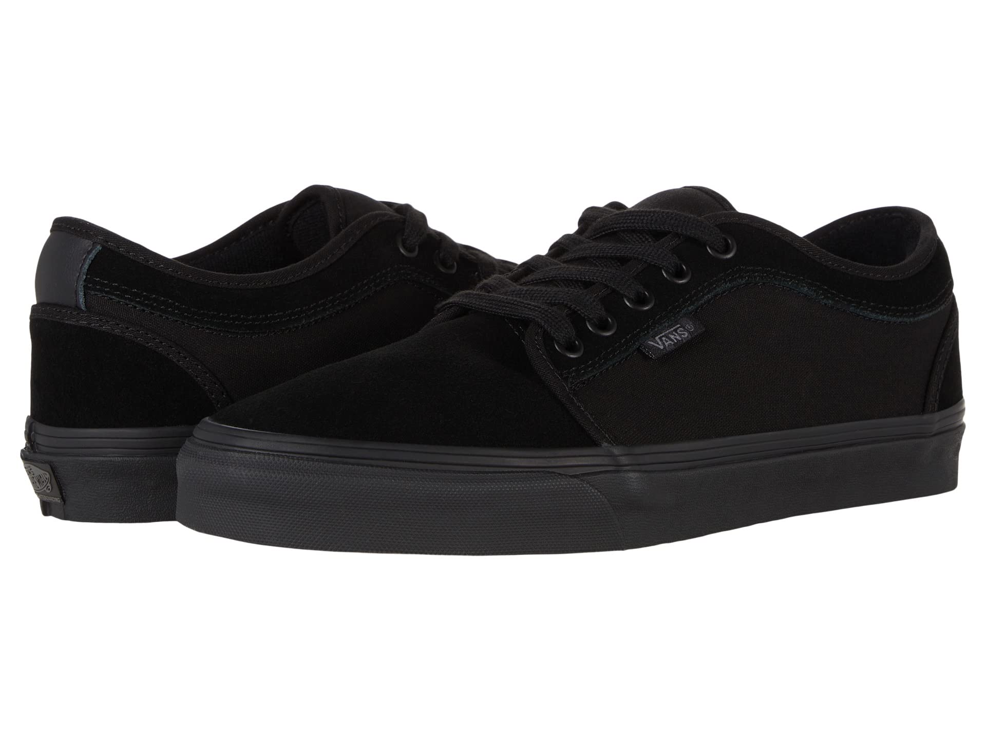 Vans Chukka Low Sneakers - Black Denim Canvas Shoes for Men & Women | Casual Streetwear & Skateboarding Footwear