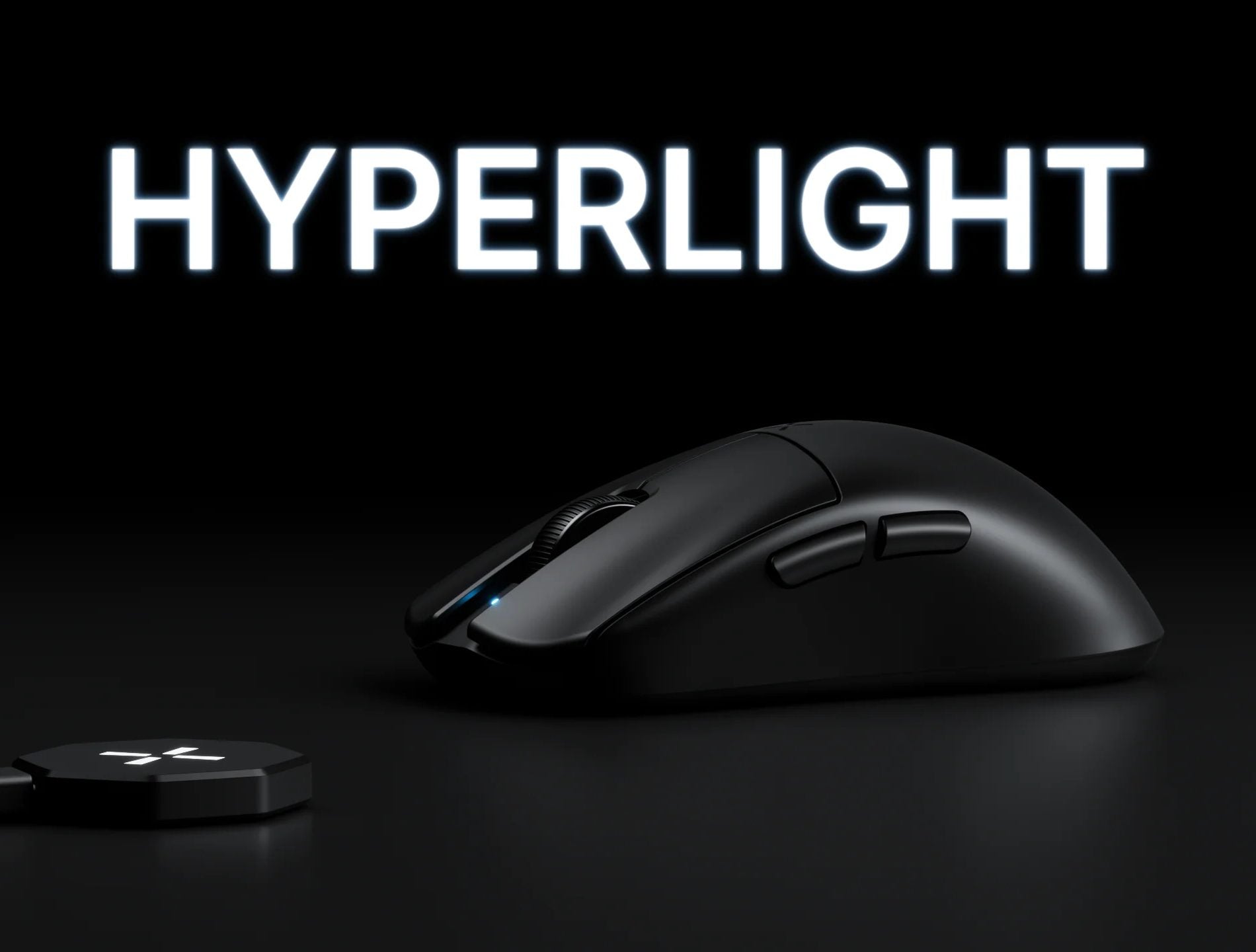 Hitscan Hyperlight Wireless Gaming Mouse - 24000 DPI, RGB, Ergonomic Design for PC, Mac, Laptop - Perfect for FPS, MOBA, Esports & Office Work
