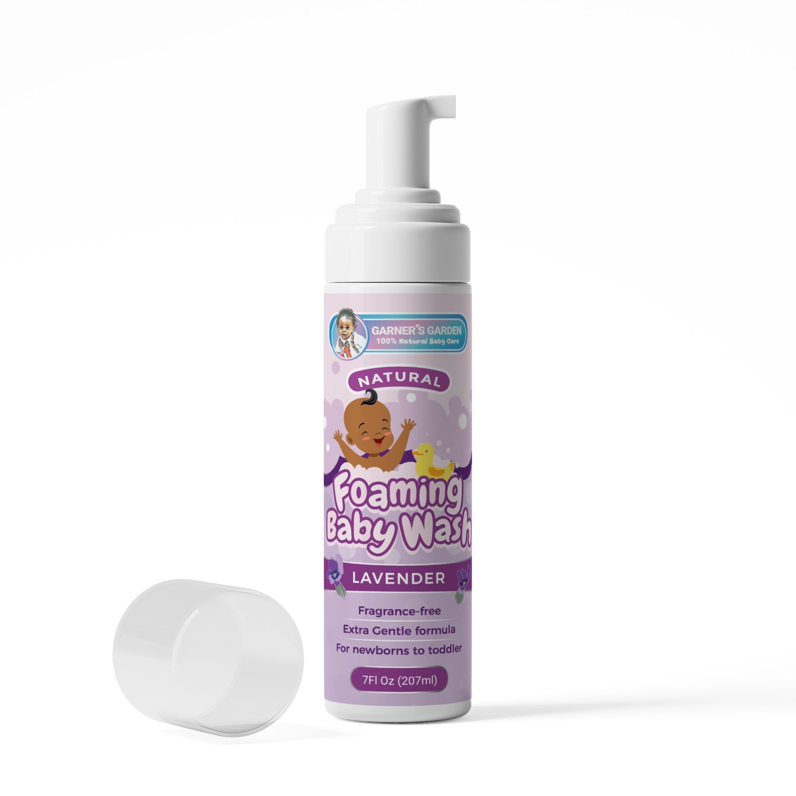 Gentle Foaming Baby Wash & Shampoo - Tear-Free, Hypoallergenic for Sensitive Skin - Perfect for Newborns, Infants & Toddlers - Bath Time & Daily Cleansing