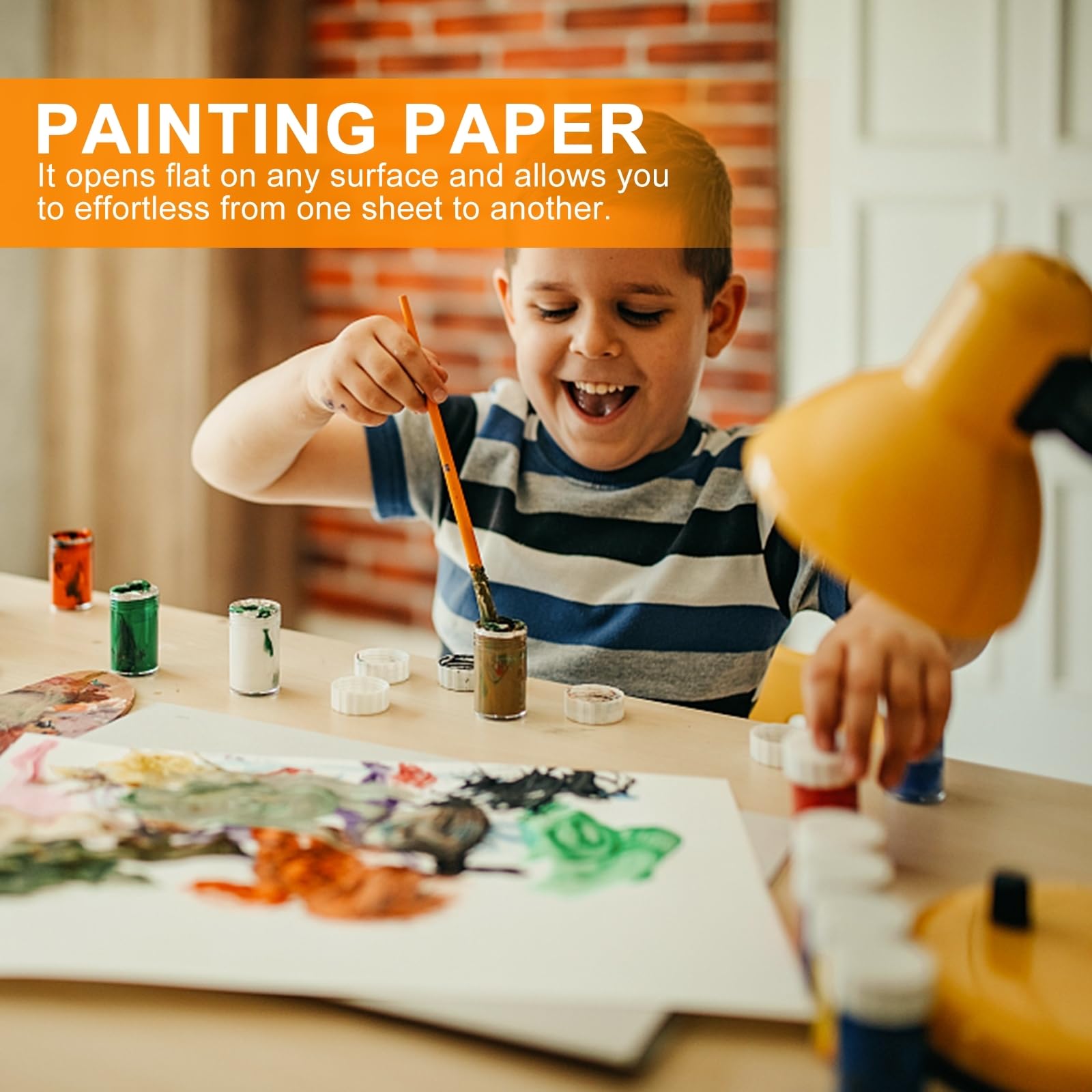 2 Rolls White Drawing Paper for Kids - Easel Paper Pad for Painting Practice, Sketching & Art Projects - Blank Sketch Paper, Rice Paper Replacement - Ideal for Toddlers, Classroom & Home Art Activities