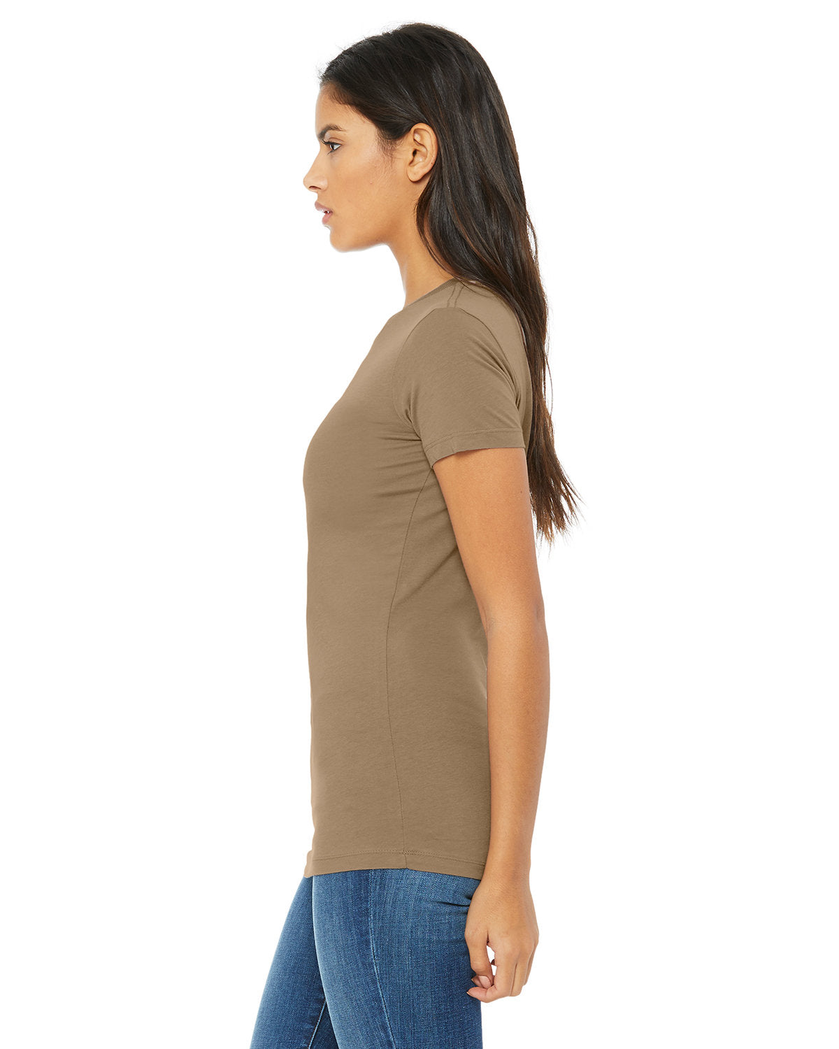 Bella + Canvas 6004 Women's Slim Fit Short Sleeve T-Shirt - Soft Cotton Tee for Casual Wear, Workout & Layering