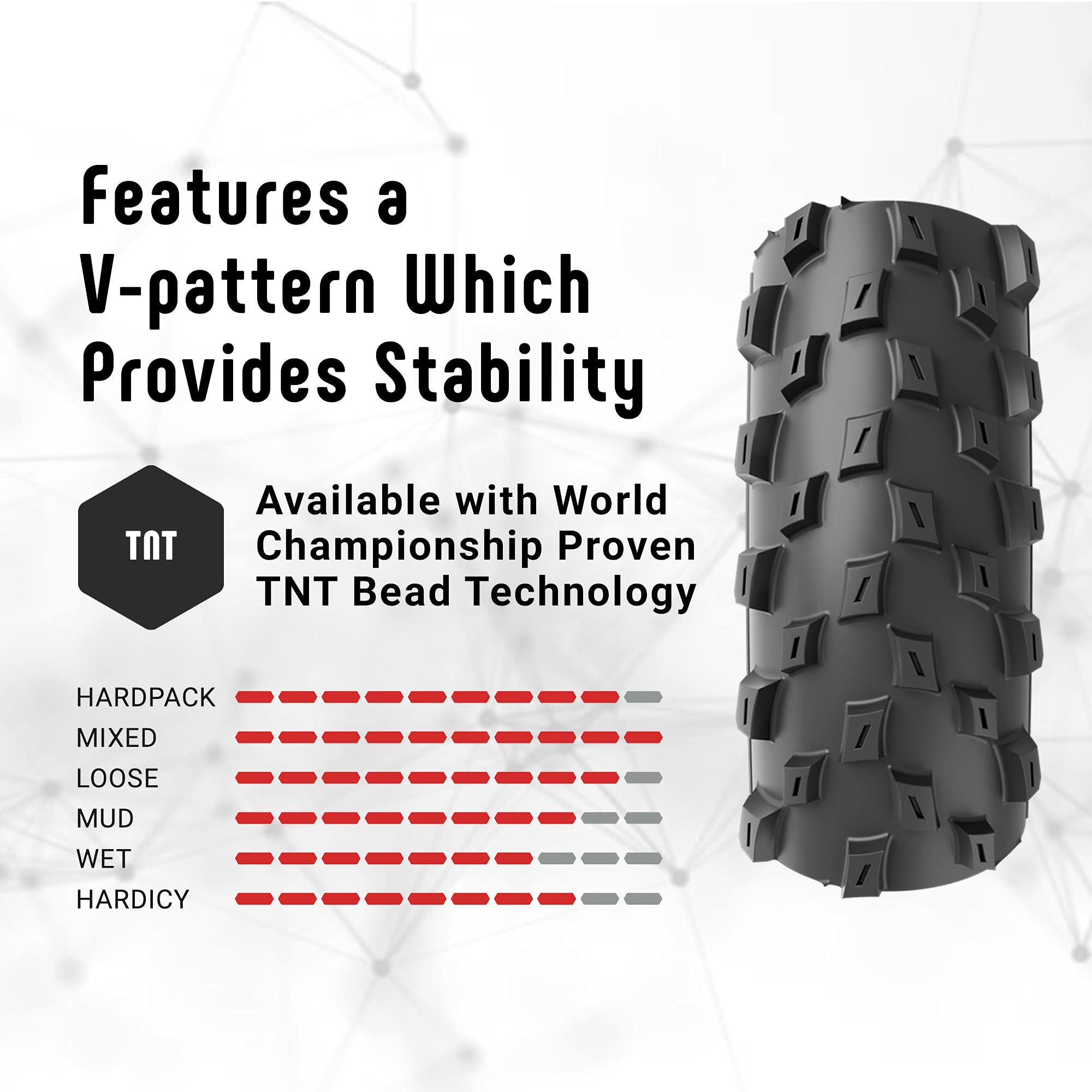 Vittoria Barzo XC Mountain Bike Tires - Tubeless Ready, TNT Folding Bead for Mixed Terrain & Cross Country Trails | Perfect for MTB Racing, Trail Riding & All-Mountain Adventures