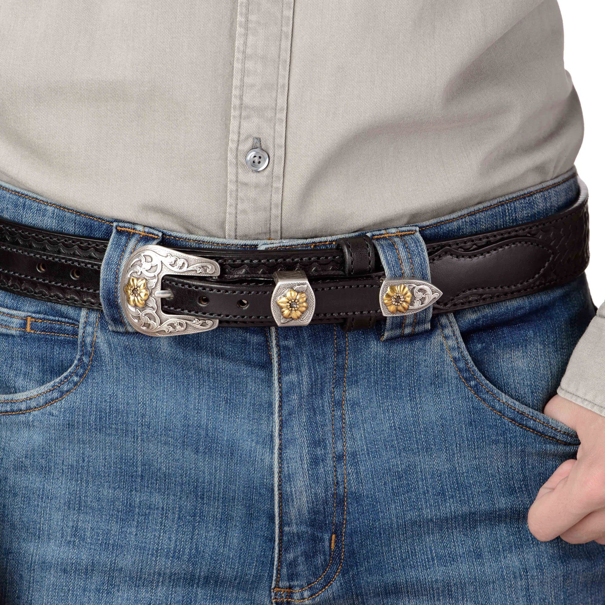 Premium Bullhide Leather Belt for Men - 1.5