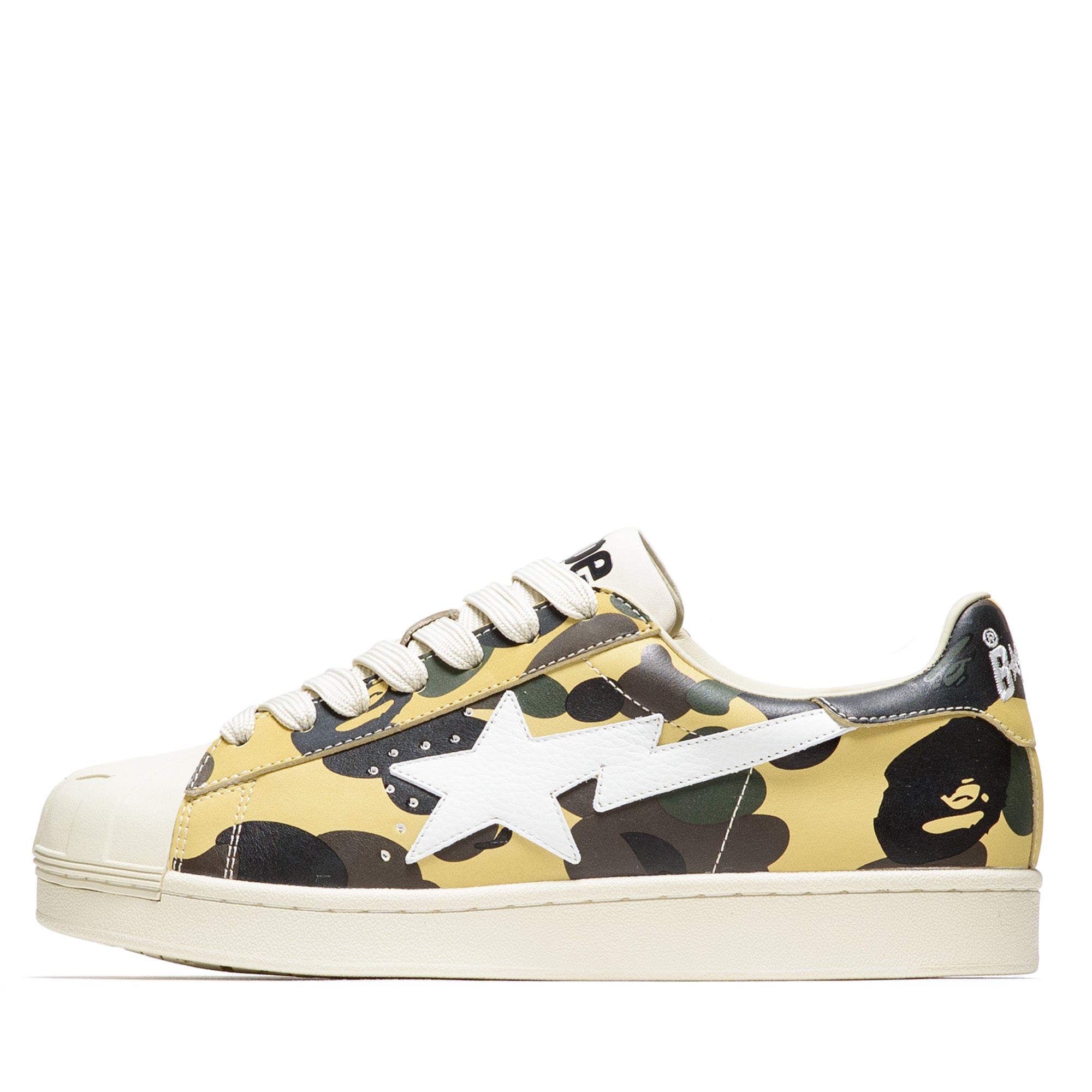 Bape Skull Sta M1 Camo Yellow Hoodie - Stylish Streetwear for Men | Perfect for Casual Outfits & Urban Fashion