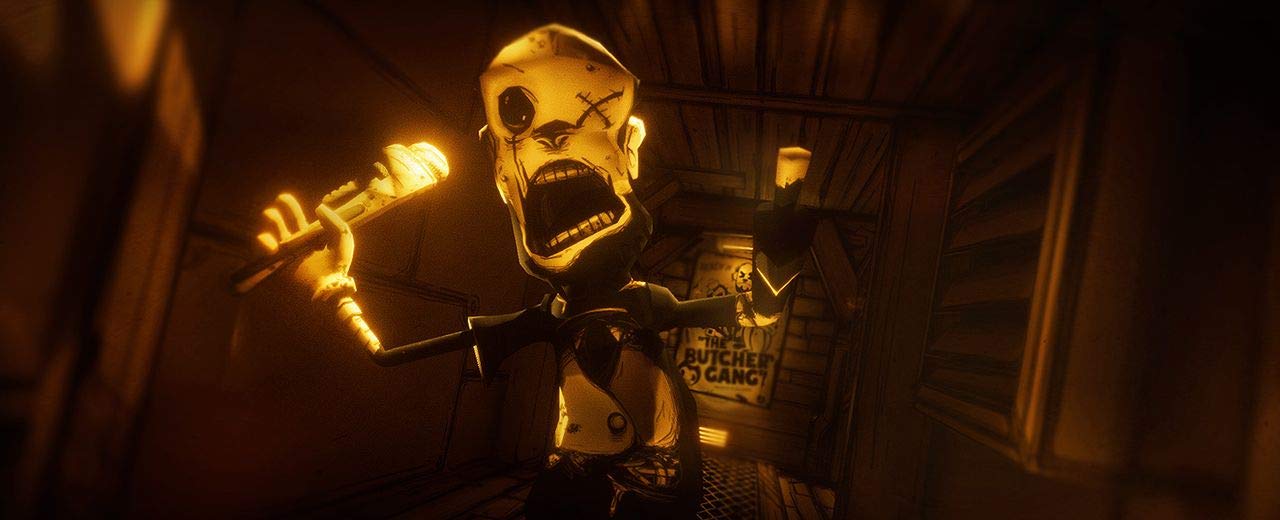Bendy and the Ink Machine Horror Game for PS4 - PlayStation 4 Survival Adventure | Perfect for Horror Fans & Thrill Seekers