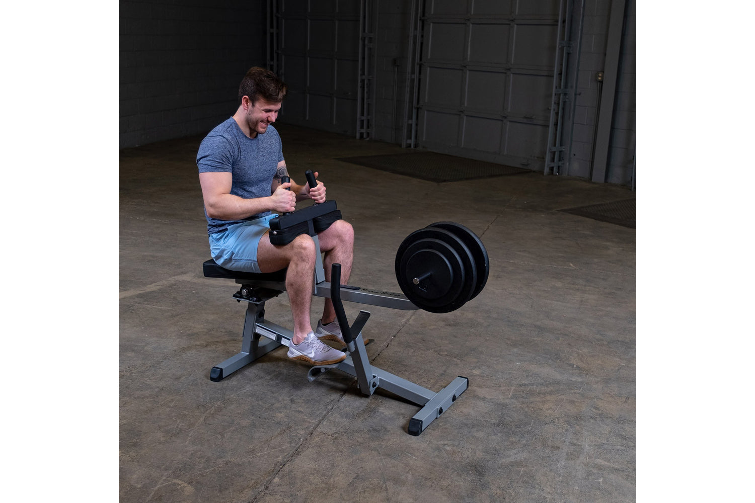 Body Solid Commercial Seated Calf Raise Machine - Heavy Duty Gym Equipment for Home & Commercial Use - Perfect for Leg Workouts & Strength Training
