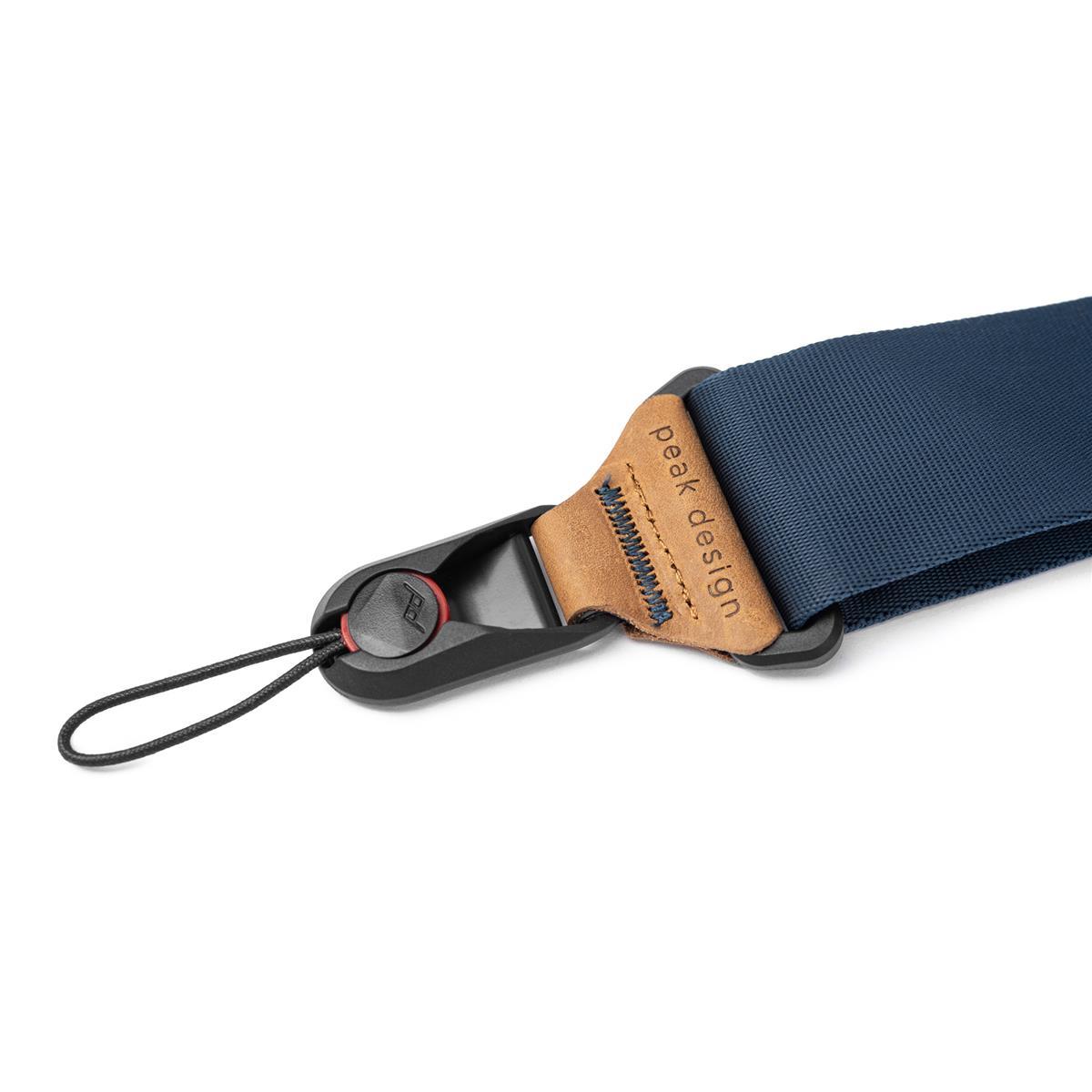 Peak Design Slide Camera Strap (Midnight Blue) - Adjustable, Comfortable Neck Strap for DSLR & Mirrorless Cameras - Perfect for Travel, Hiking & Photography Enthusiasts