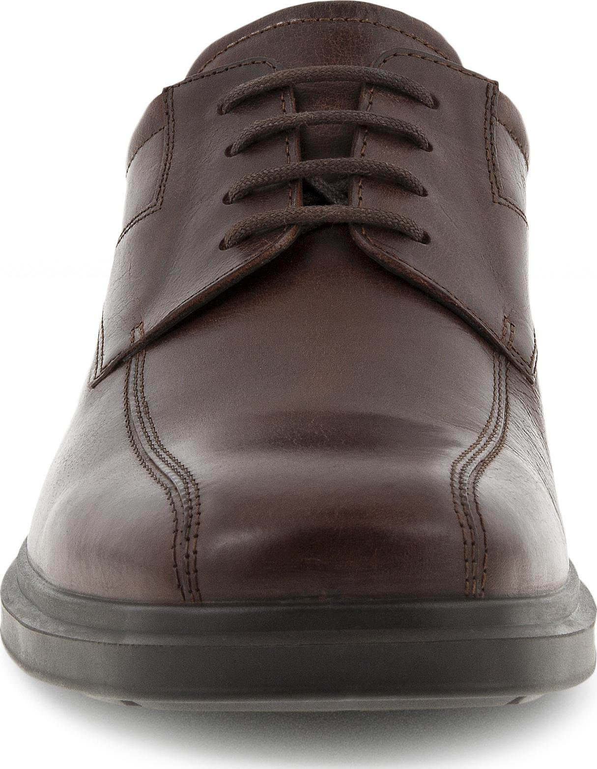 ECCO Men's Helsinki 2.0 Bike Toe Tie Oxford Shoes - Comfortable & Stylish Leather Dress Shoes for Business Casual & Office Wear