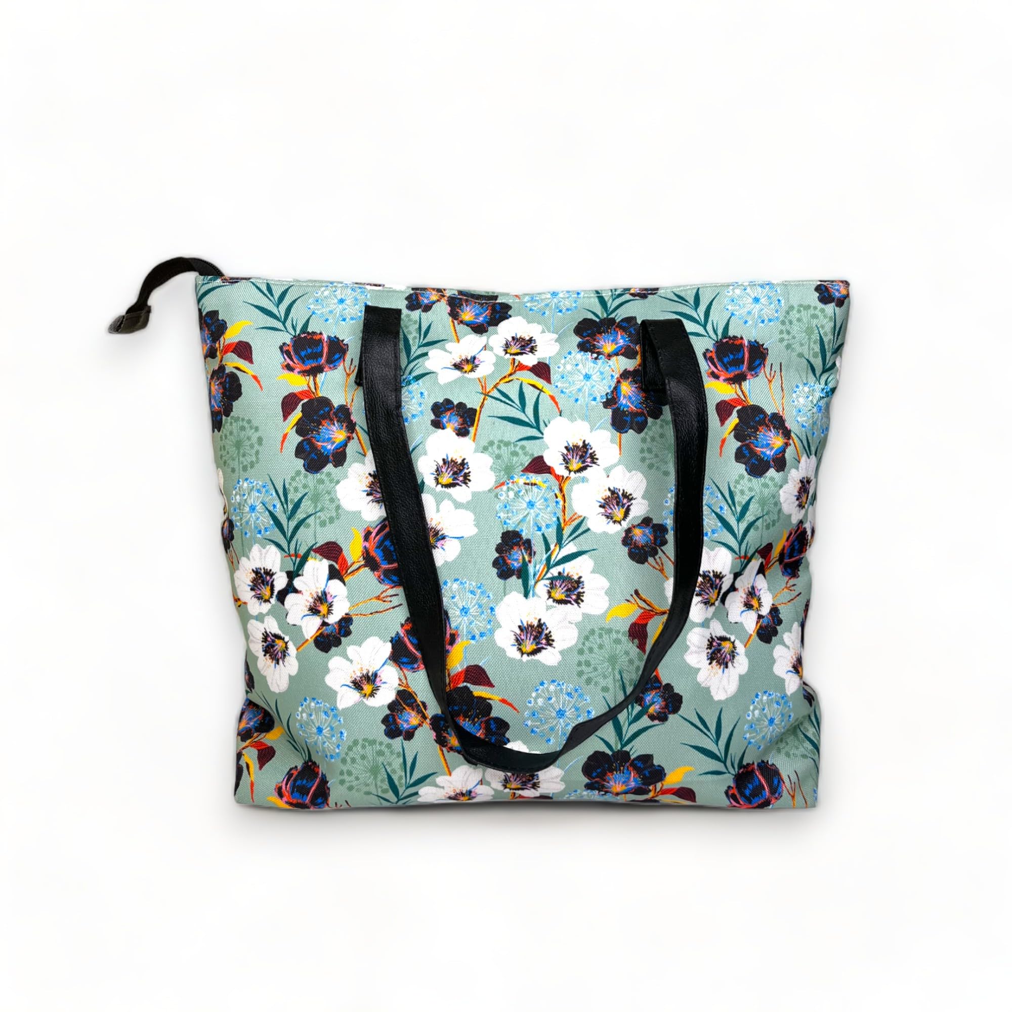 ZIQAO Women's Printed Canvas Tote Bag - Stylish Handbag for Work, Office & College - Perfect for Commuting, Shopping & Everyday Use