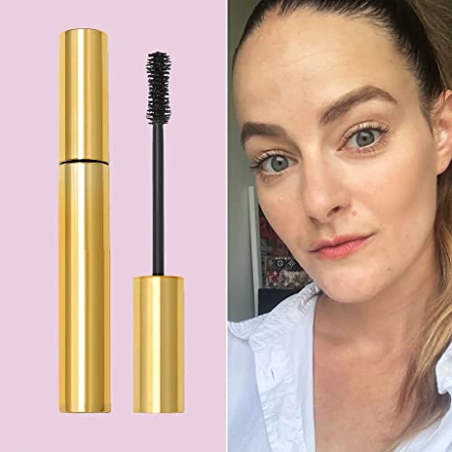 Best Black Lengthening & Volumizing Mascara for Curly Lashes - Waterproof & Clump-Free Formula - Perfect for Daily Wear & Special Occasions