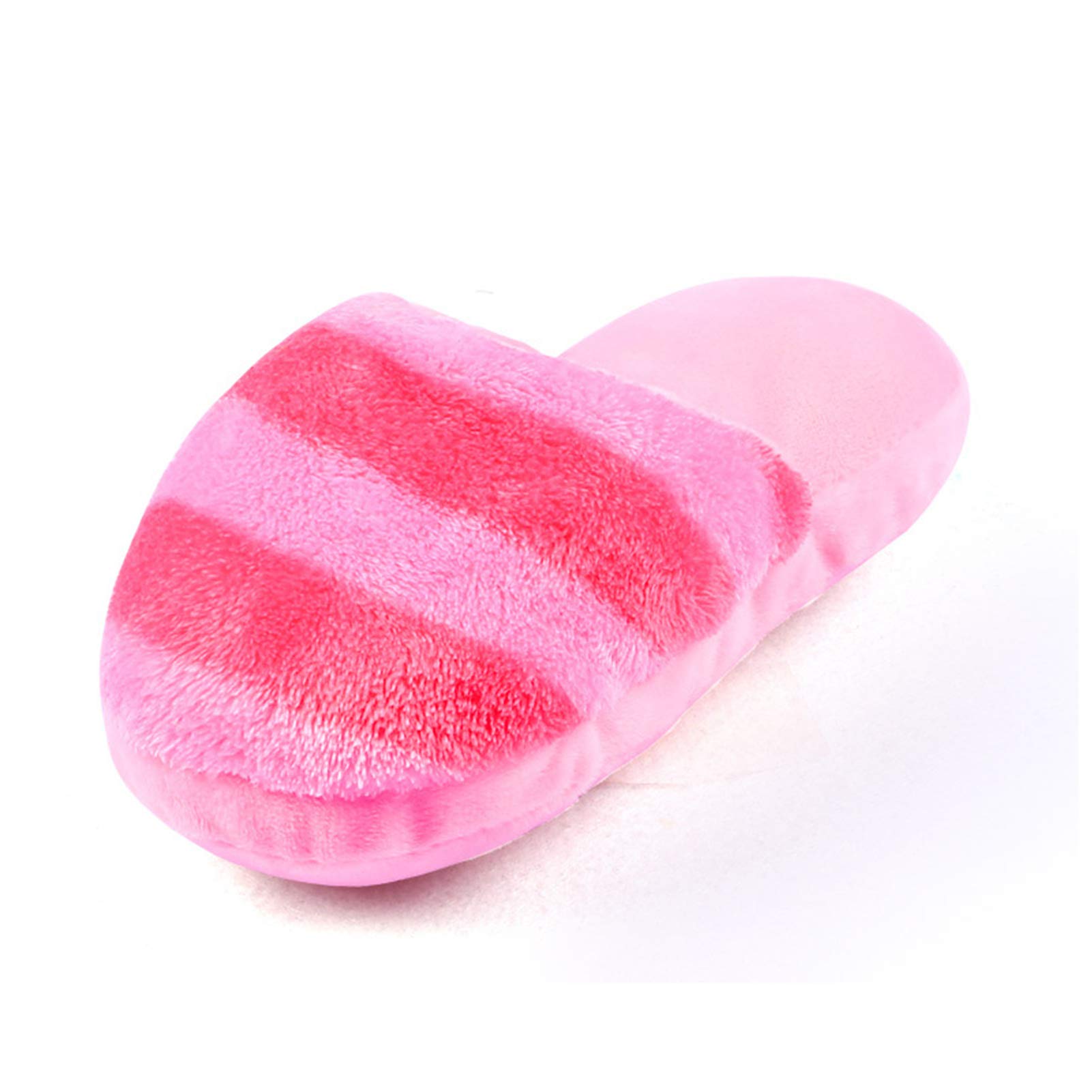 Cuteam Plush Dog Chew Toy - Colorful Striped Slipper Design with Squeaker, Durable Anti-Bite Puppy Teething Toy for Teeth Cleaning | Perfect for Puppy Training, Anxiety Relief & Playtime Fun