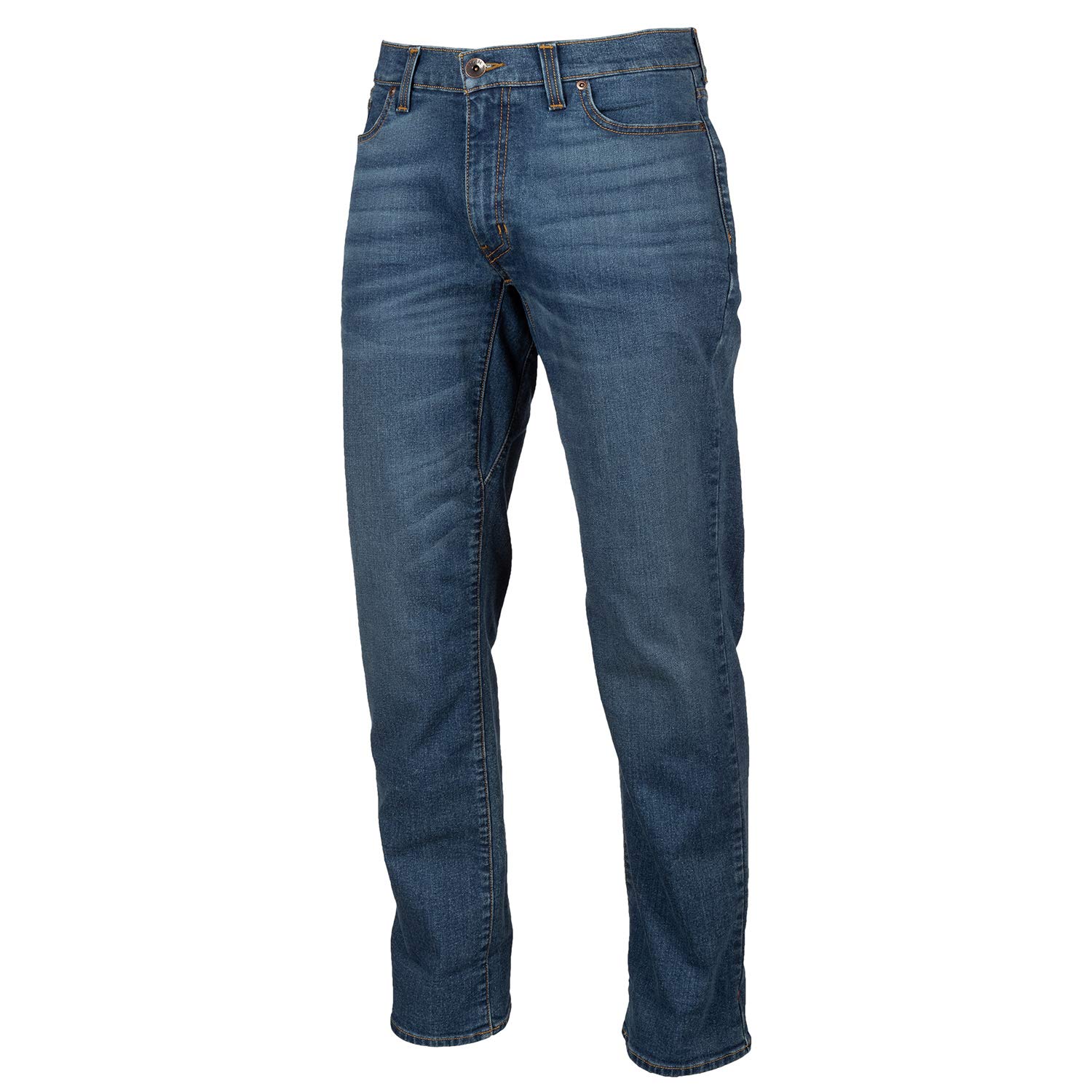 KLIM K Forty 2 Straight Stretch Denim Jeans for Men - Comfortable Slim Fit Stretchable Jeans for Casual Wear & Everyday Outfits