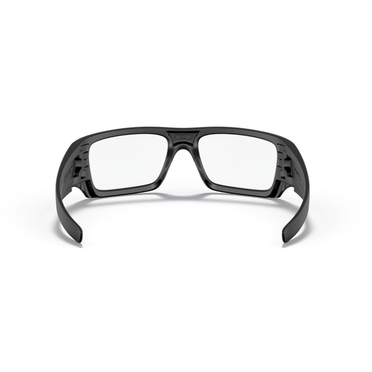 Oakley SI Ballistic Det Cord Sunglasses Matte Black/Clear - Military & Tactical Eyewear for Outdoor Sports & Adventure - Model 0OO9253 925307