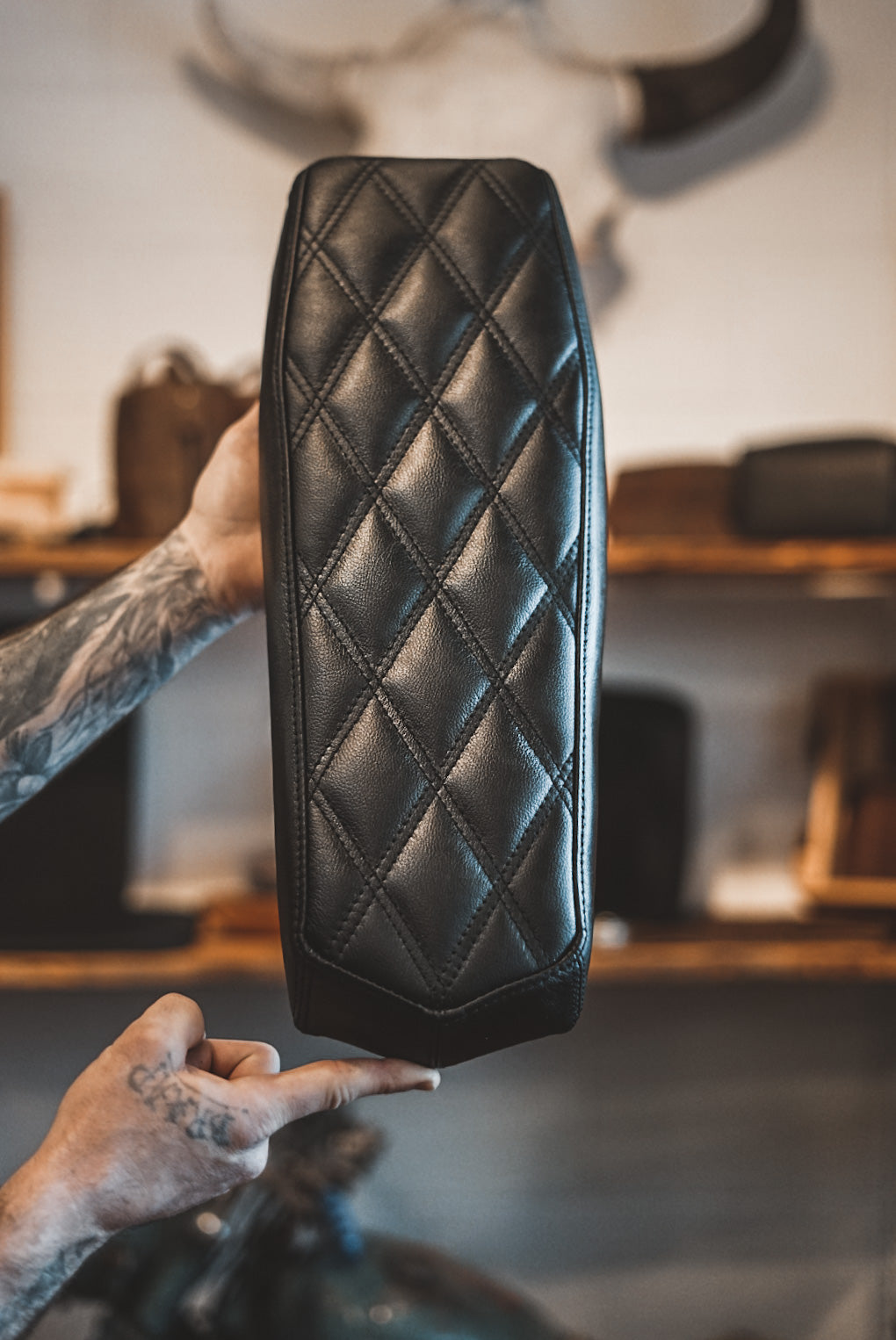 Premium Motorcycle Seat Reupholstery Kit - High-Quality Vinyl Replacement Cover for Harley, Honda, Yamaha - DIY Comfort Upgrade for Long Rides & Custom Bike Styling