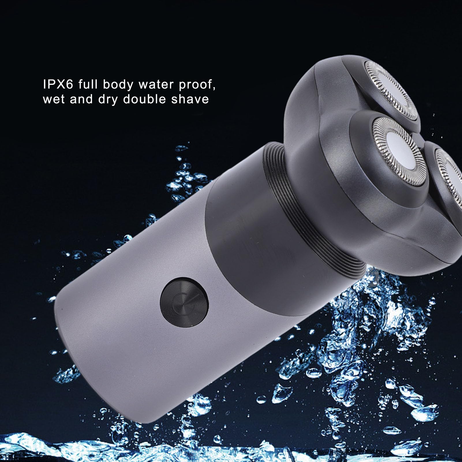 Premium Rechargeable Electric Razor for Men - 3D Floating Heads, LCD Display, Waterproof Cordless Shaver - Perfect for Travel, Business Trips & Daily Grooming at Home or Gym