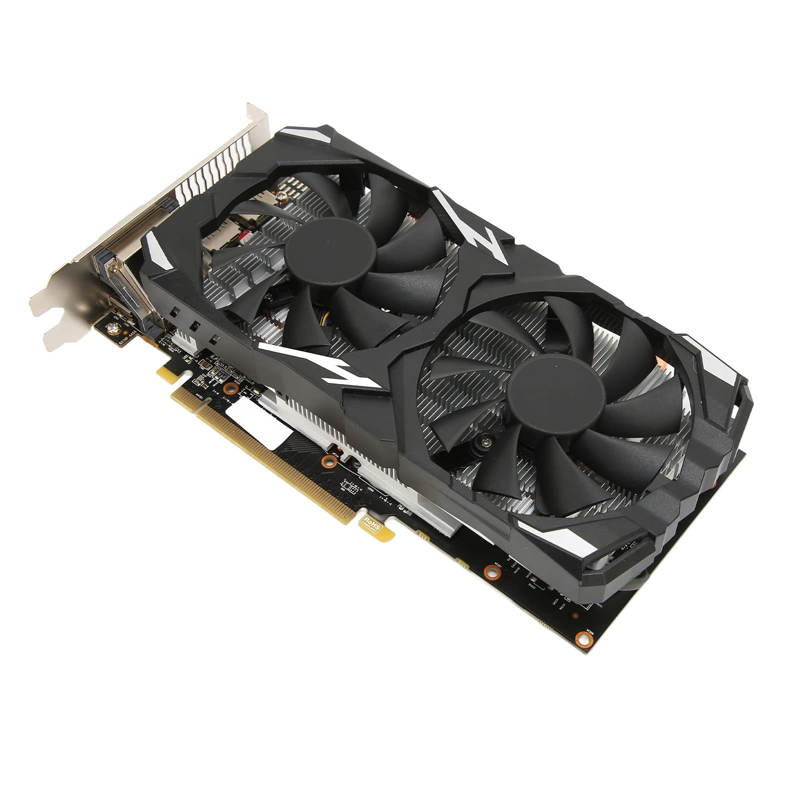 AMD Radeon RX 580 8GB GDDR5 256-bit Gaming Graphics Card - 2048SP Version with Triple Cooling Fans, HDMI/DVI, PCIe 3.0 - Ideal for 1080p/1440p Gaming, VR, Video Editing & Crypto Mining