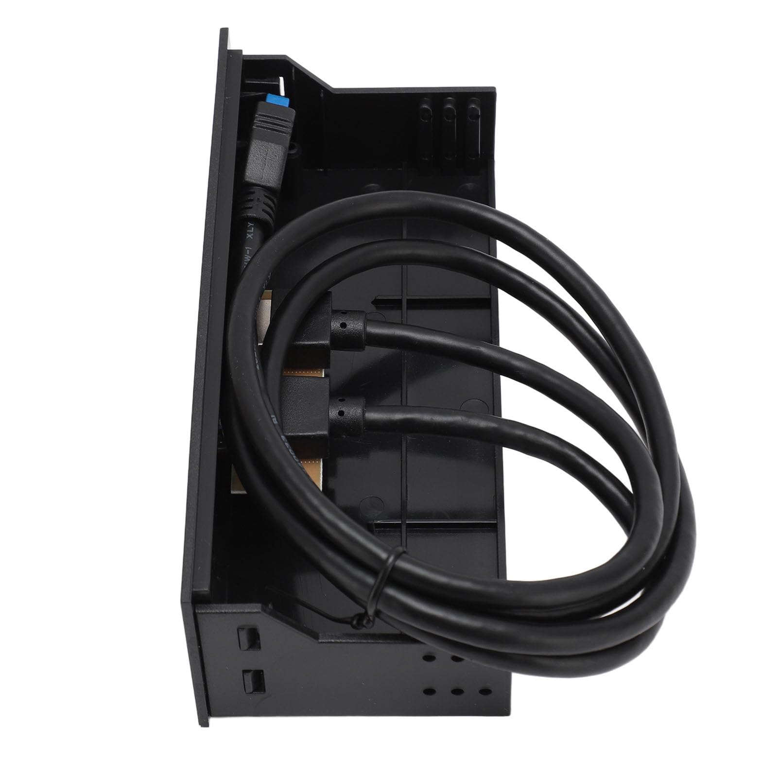 5.25 Inch USB 3.0 Hub Dual Port 5Gbps Expansion Card - High Speed Data Transfer for PC, Laptop, Desktop Computer - Easy Install in Computer Case for Extra USB Ports - Perfect for Gaming, Workstation & Home Office Setup