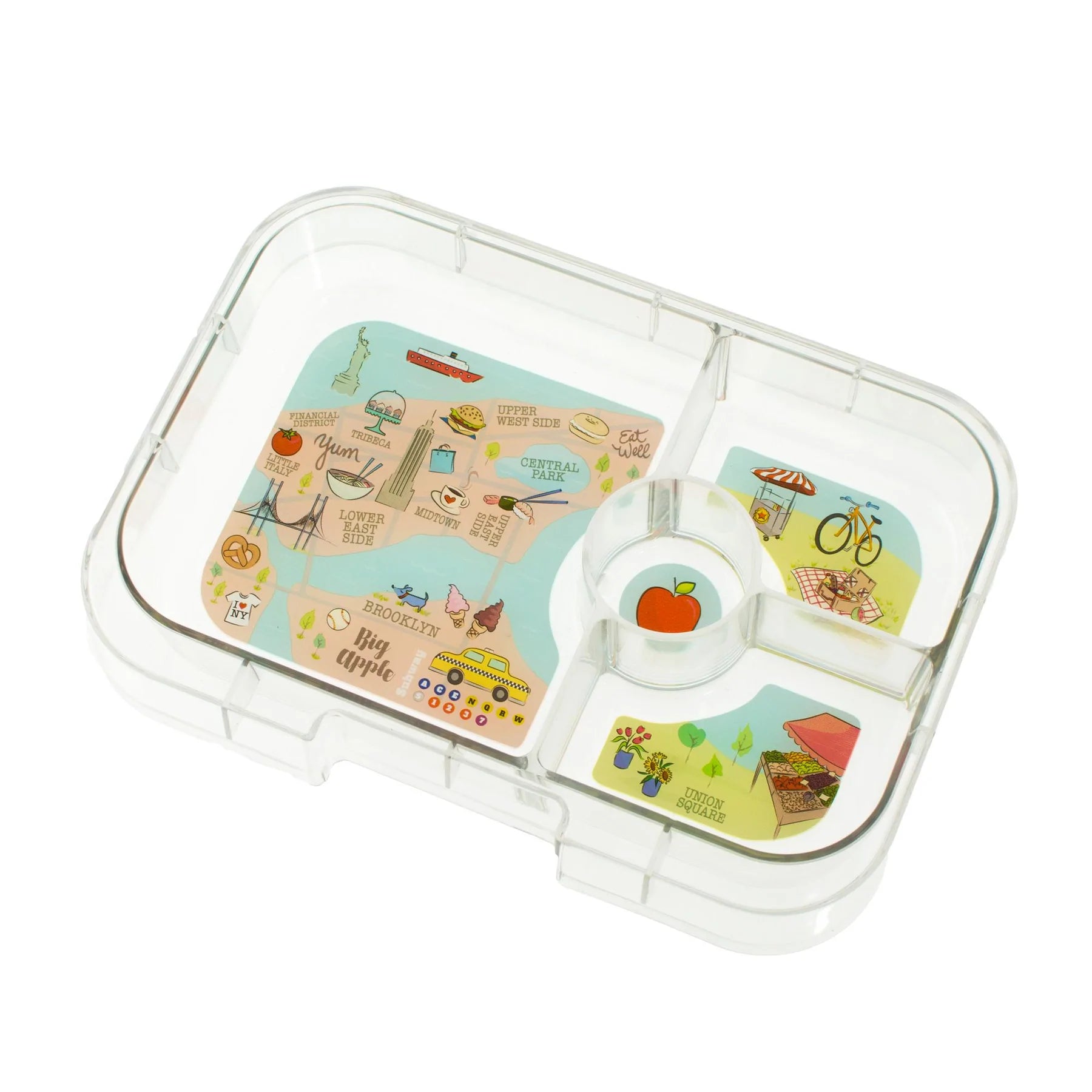 Yumbox Tapas Tray Insert - BPA-Free Lunch Box Organizer for Kids & Adults | Perfect for School, Work, Picnics & Travel