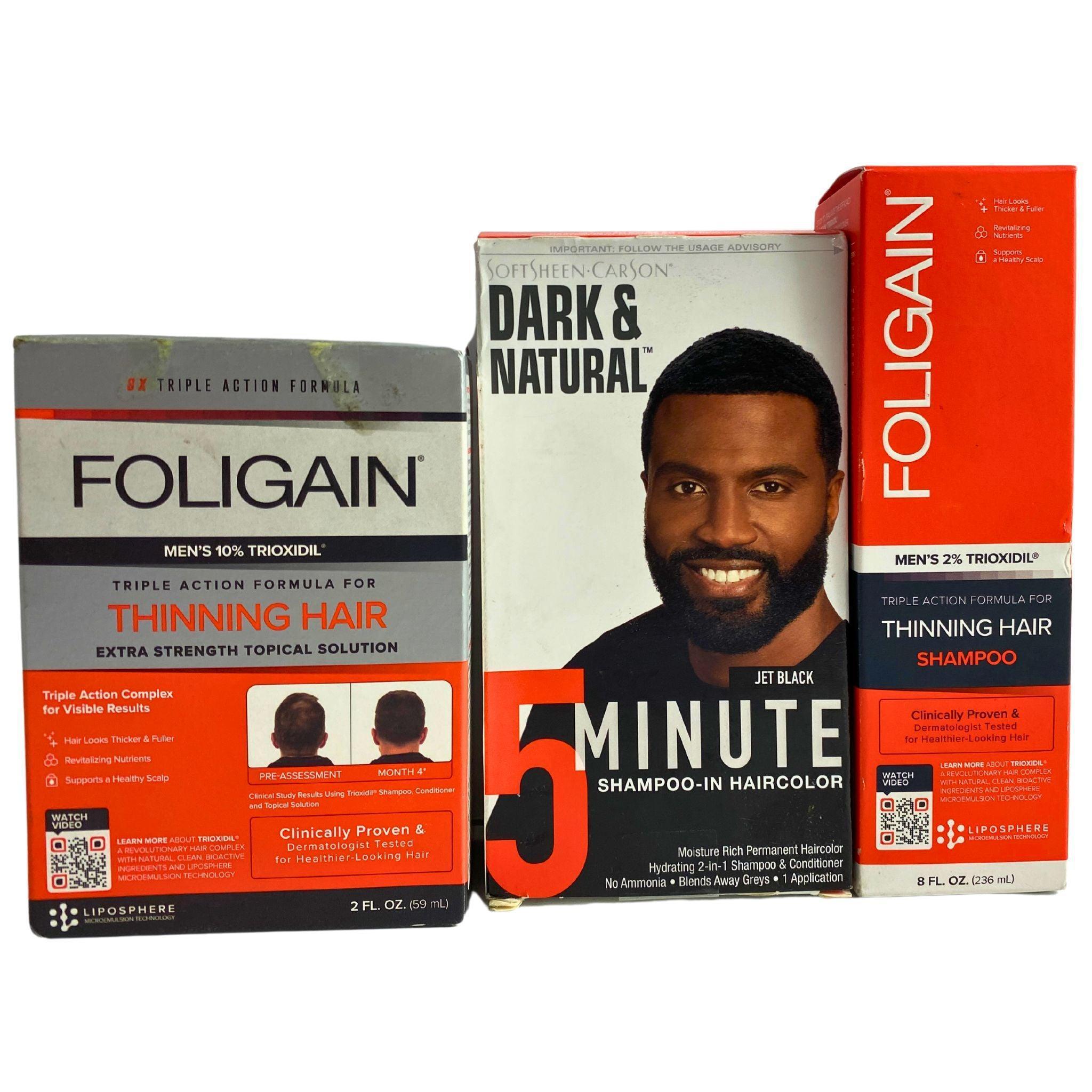 Premium Foligan & Dark & Natural Assorted Mix - 18 Pcs Lot for Hair Extensions, Braiding, Weaving & Styling - Perfect for Salon, Cosplay & DIY Hair Projects