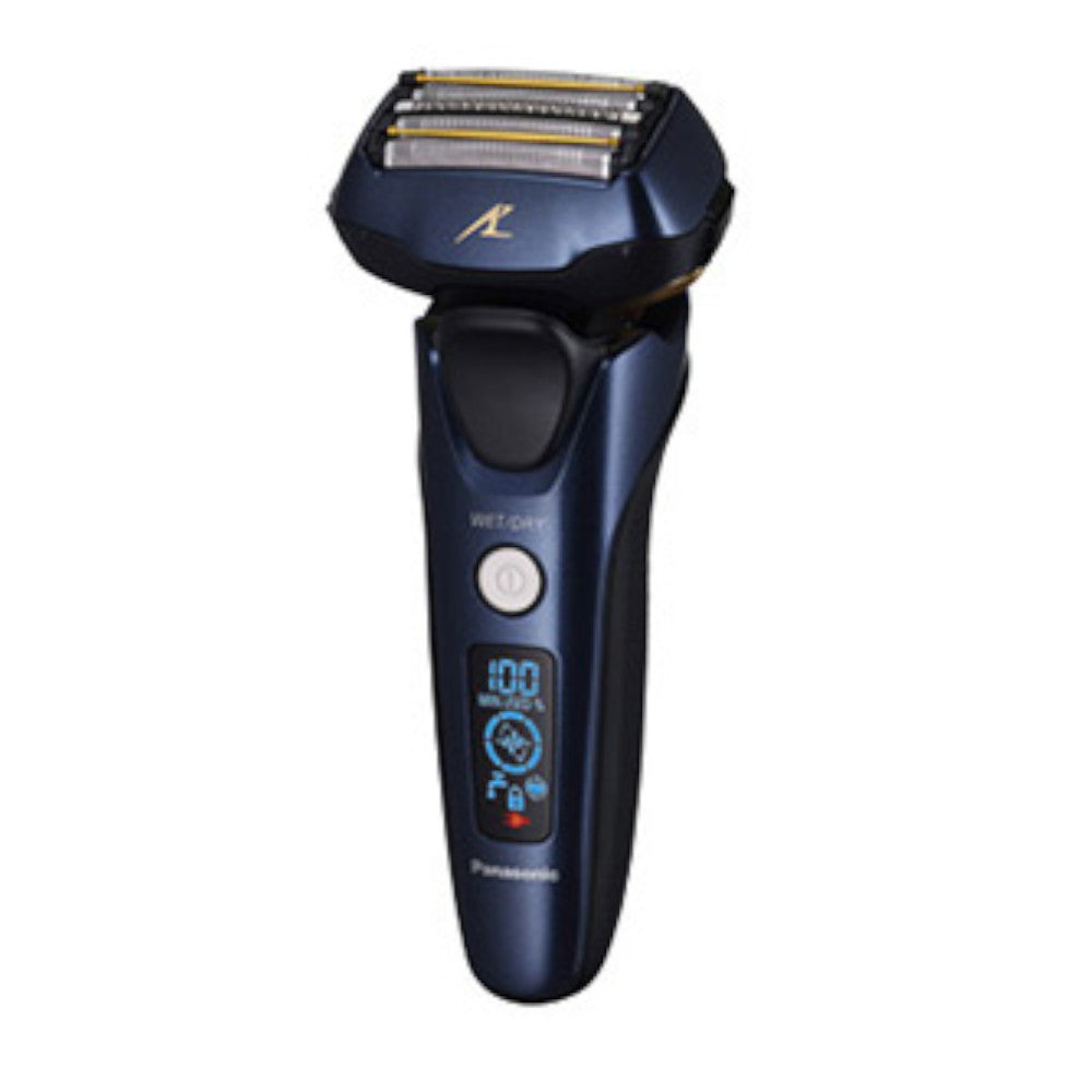 Refurbished Panasonic ES LV6N Wet/Dry 5-Blade Electric Shaver with Home Essentials Warranty - Perfect for Travel, Gym & Daily Shaving