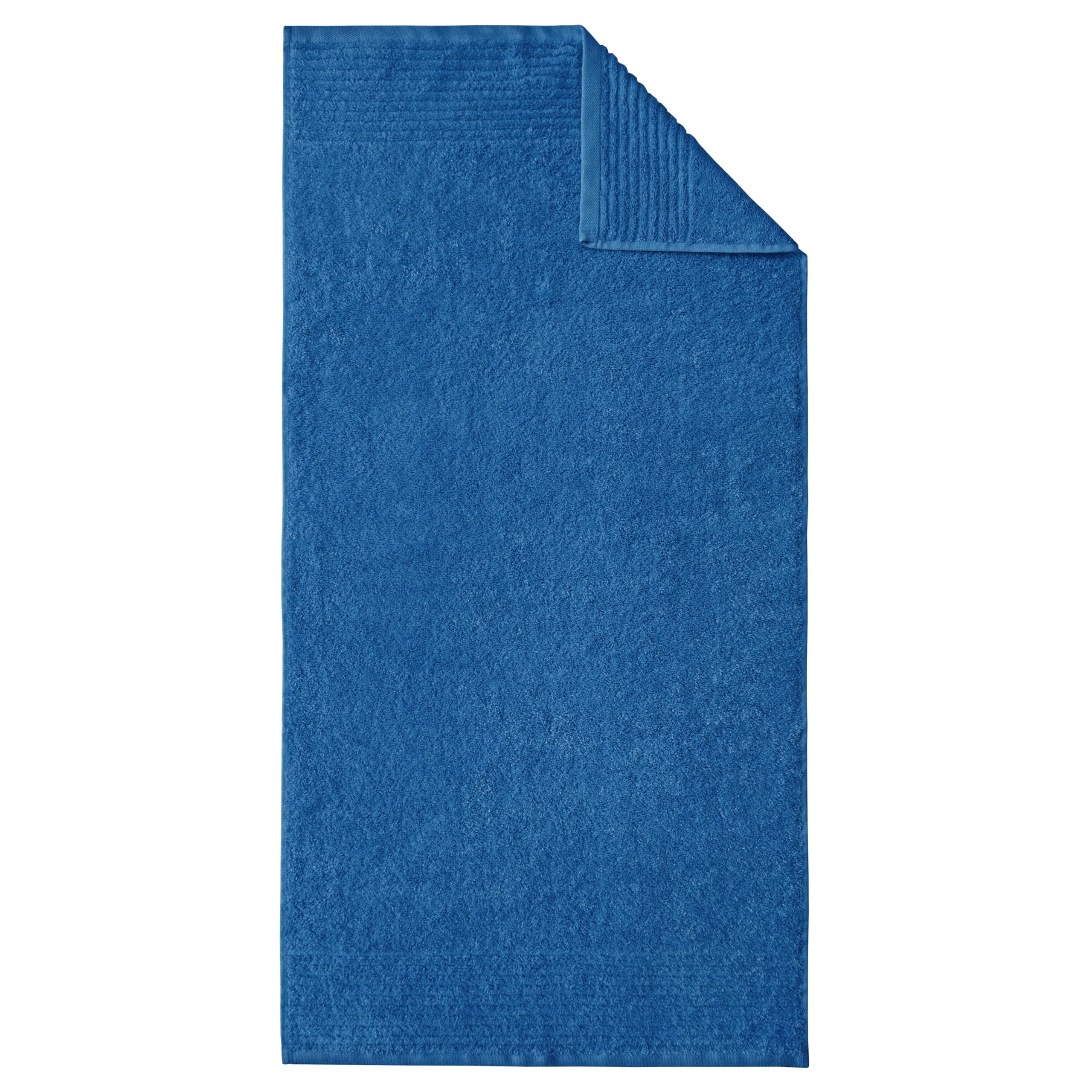 Premium 4-Piece Bath & Hand Towel Set - 2 Large 70x120cm Bath Towels & 4 Soft 50x100cm Hand Towels in Blue - Luxury Cotton Bathroom Towels for Spa, Hotel & Home Use
