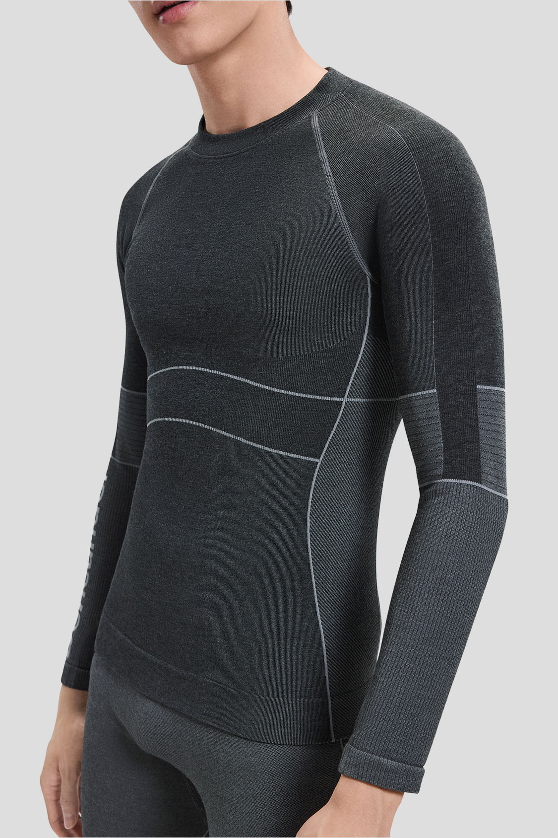 SportFlex Men's Performance Base Layer Set - Moisture Wicking Thermal Underwear for Running, Hiking & Cold Weather Activities