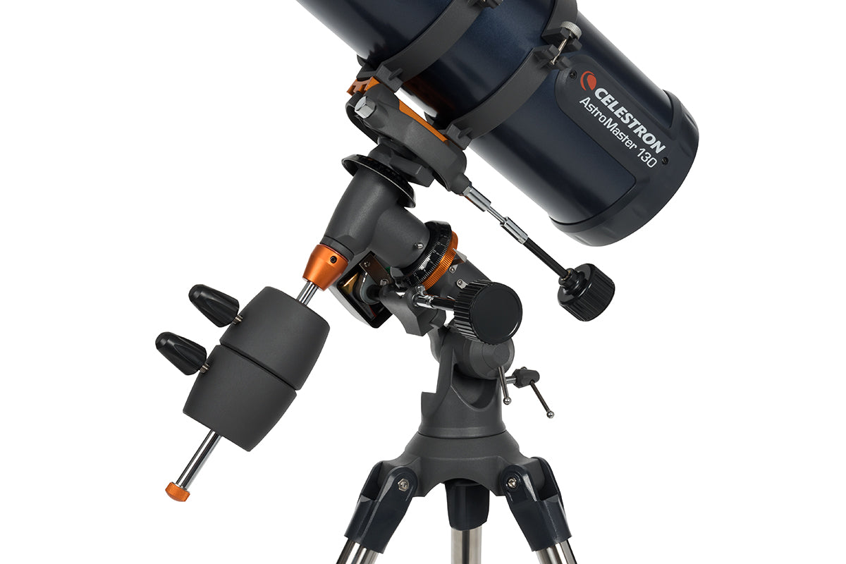 Refurbished Celestron AstroMaster 130EQ Motorized Telescope - 130mm Aperture for Stargazing, Astrophotography & Backyard Astronomy