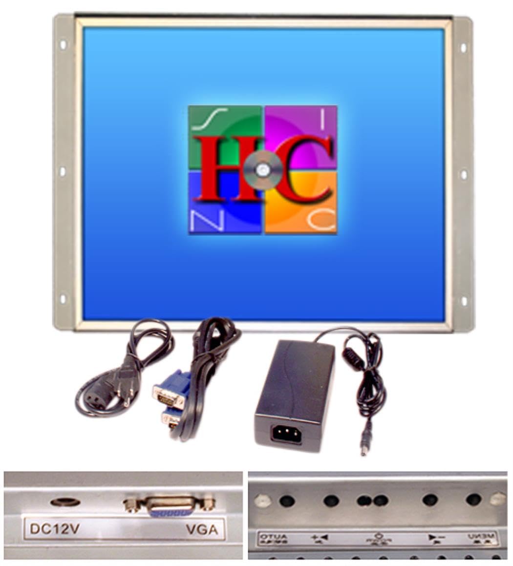 19 Inch LED Arcade Monitor for Jamma & MAME - Perfect for Cocktail Game Cabinets and Retro Arcade Machines