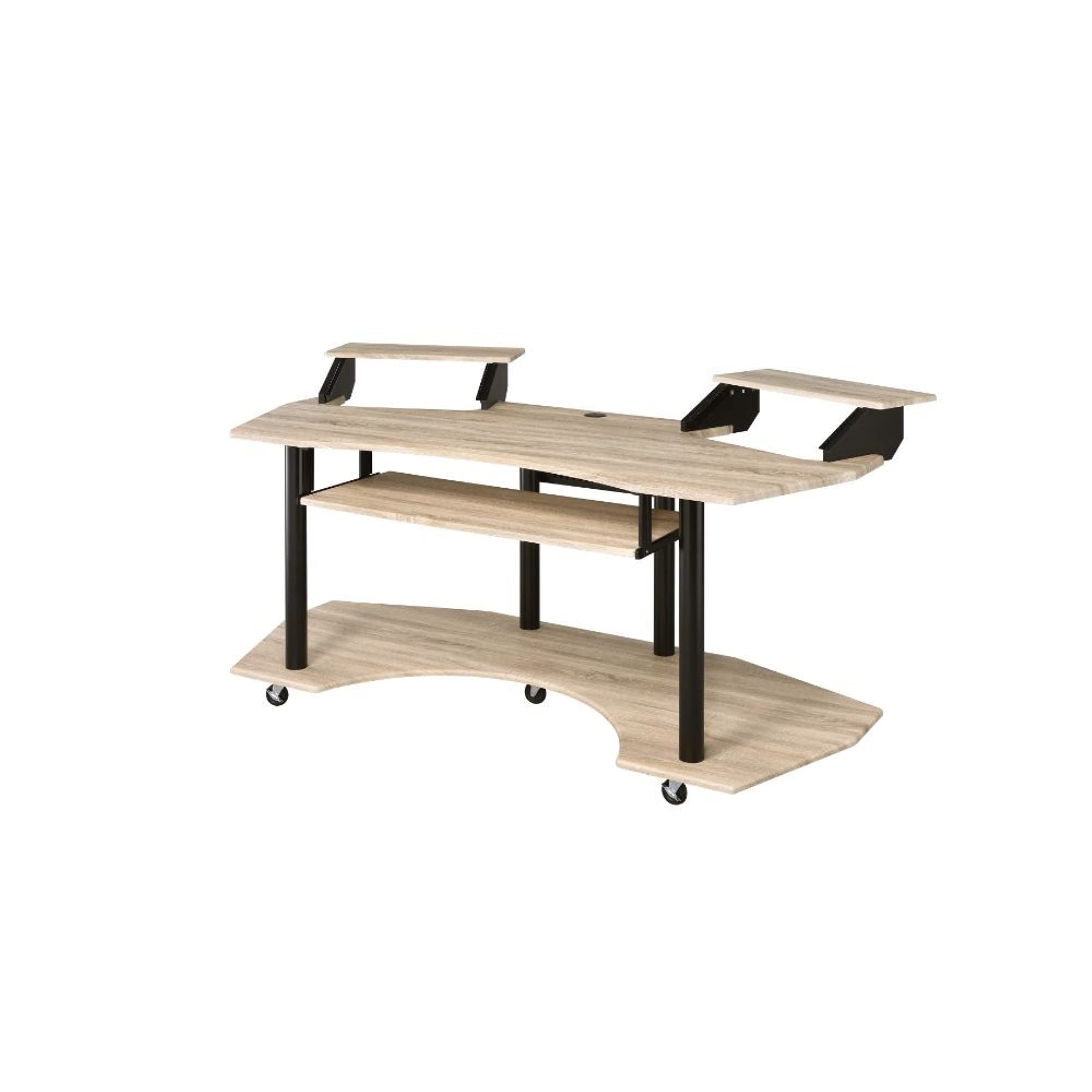 Ergonomic Music Studio Desk for Recording & Mixing - Perfect for Home & Professional Studios