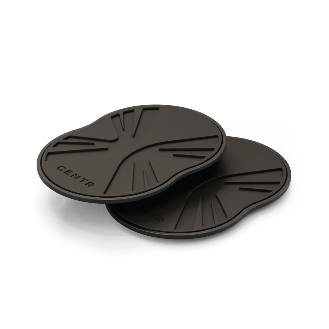 Centr Slider Discs Pair - Core & Stability Workout Equipment for Home Gym, Yoga & Pilates - Enhance Balance & Strength Training for Fitness Enthusiasts