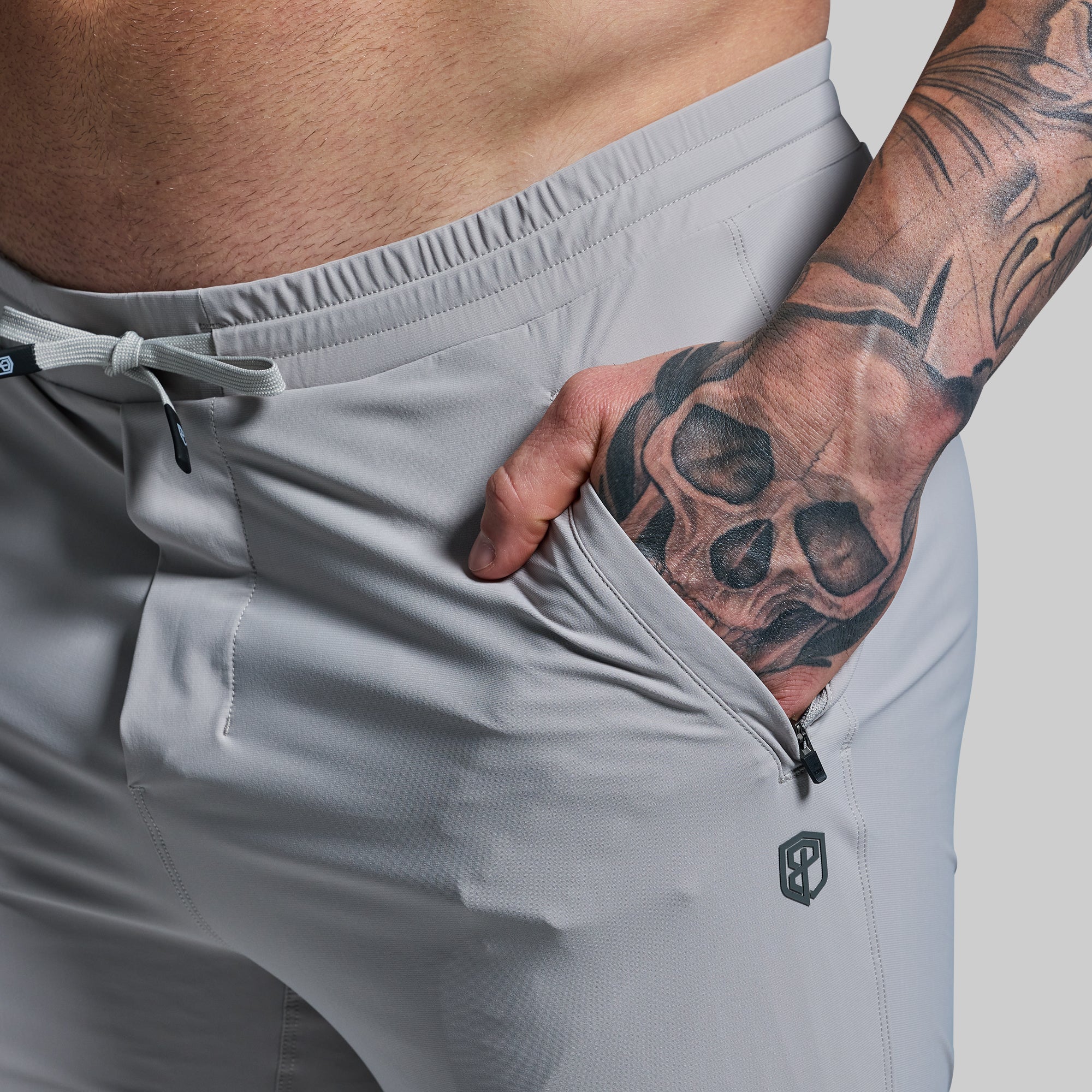 Men's Performance Jogger Pants - Lightweight Athletic Running Pants with Stretch, Breathable Fabric (Paloma Grey) - Perfect for Gym, Workouts & Casual Wear