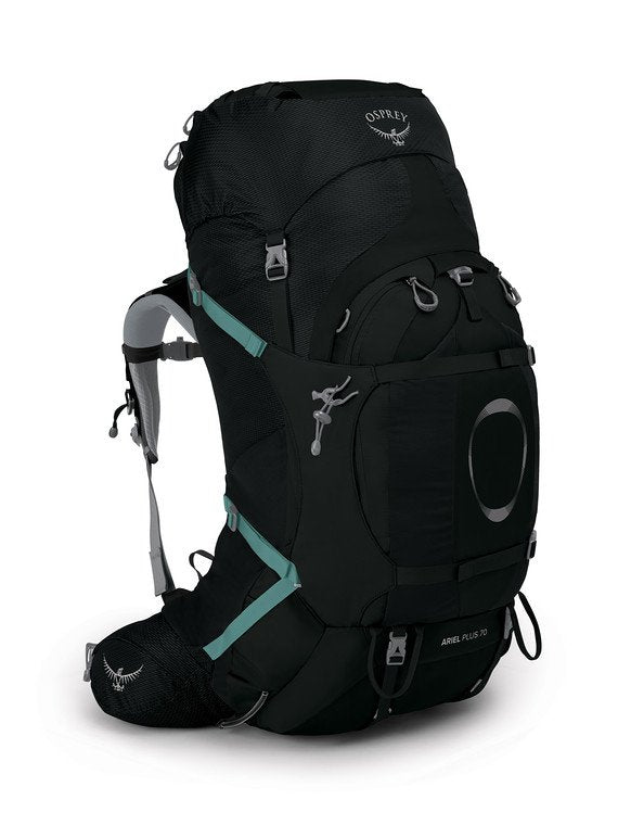 Osprey Ariel Plus 70L Women's Backpacking Backpack - Lightweight Hiking Pack for Outdoor Adventures, Camping & Travel Gear