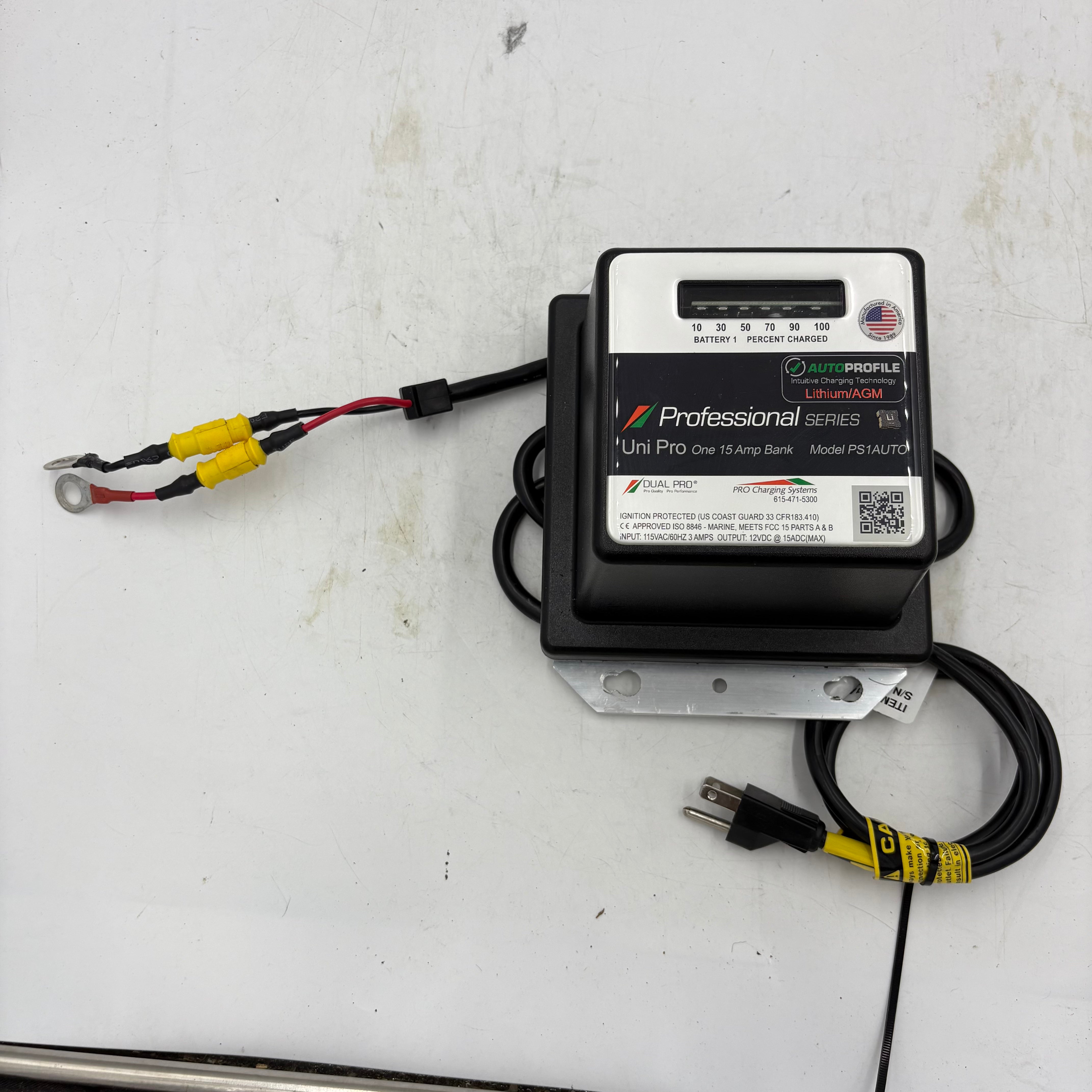 Dual Pro Uni Pro Single Bank Charger - High Performance Battery Charger for Marine, RV, and Powersports - Perfect for Boating, Camping, and Outdoor Adventures